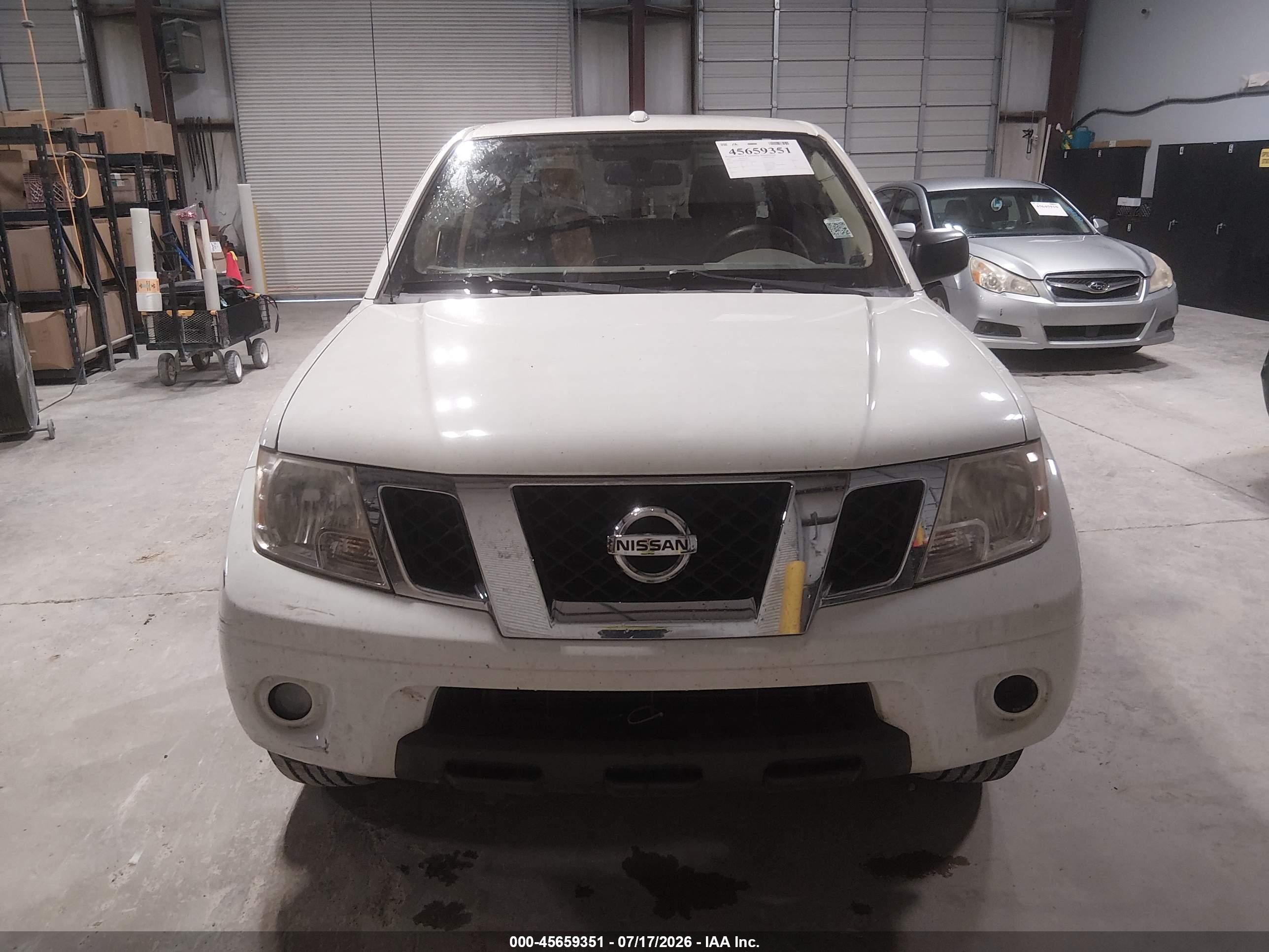 2013 Nissan Frontier Sv White vin: 1N6AD0ER0DN741125