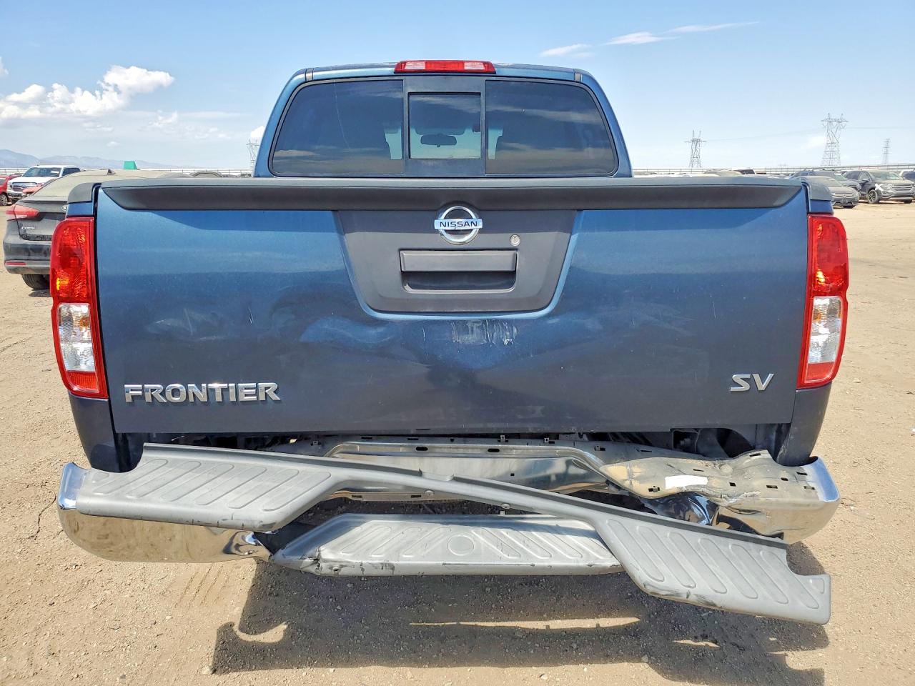 2014 Nissan Frontier Sv Blue vin: 1N6AD0ER0EN714590