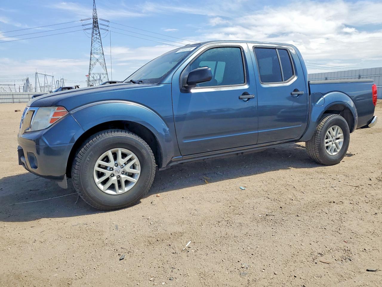 2014 Nissan Frontier Sv Blue vin: 1N6AD0ER0EN714590