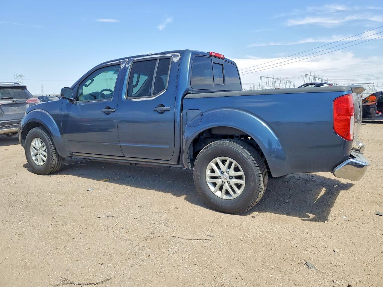 2014 Nissan Frontier Sv Blue vin: 1N6AD0ER0EN714590
