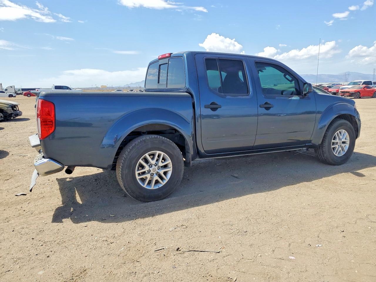2014 Nissan Frontier Sv Blue vin: 1N6AD0ER0EN714590