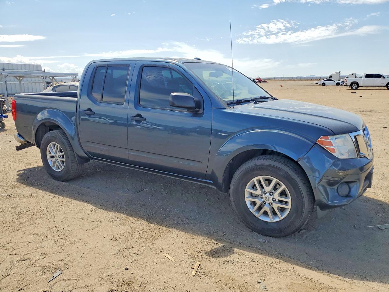 2014 Nissan Frontier Sv Blue vin: 1N6AD0ER0EN714590
