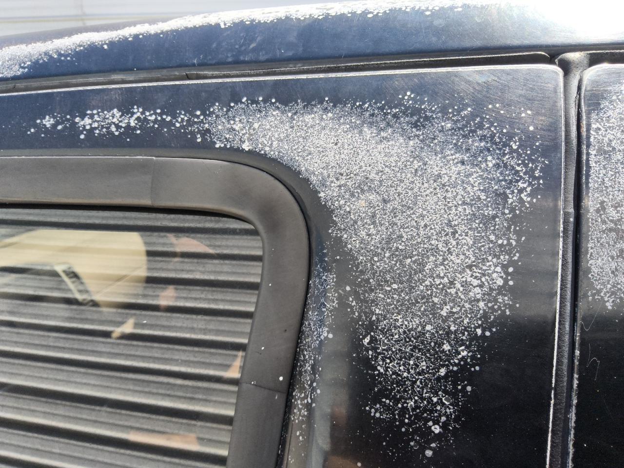 2014 Nissan Frontier S Black vin: 1N6AD0ER0EN723368 Damage: Left Front Door, Peeling, > 12 Inches