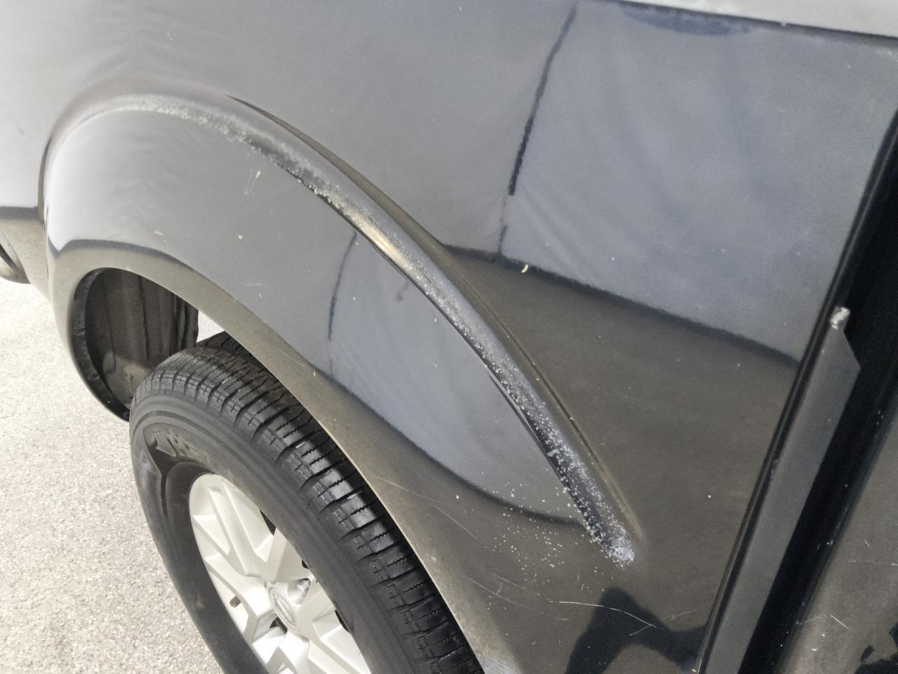 2014 Nissan Frontier S Black vin: 1N6AD0ER0EN723368 Damage: Right Bed Side, Heavy Scratch, > 12 Inches