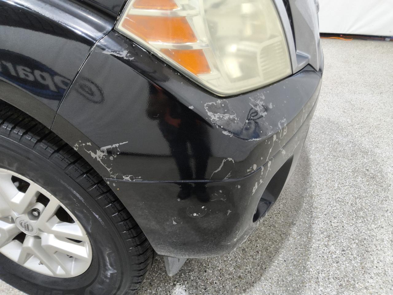 2014 Nissan Frontier S Black vin: 1N6AD0ER0EN723368 Damage: Front Bumper, Peeling, > 12 Inches
