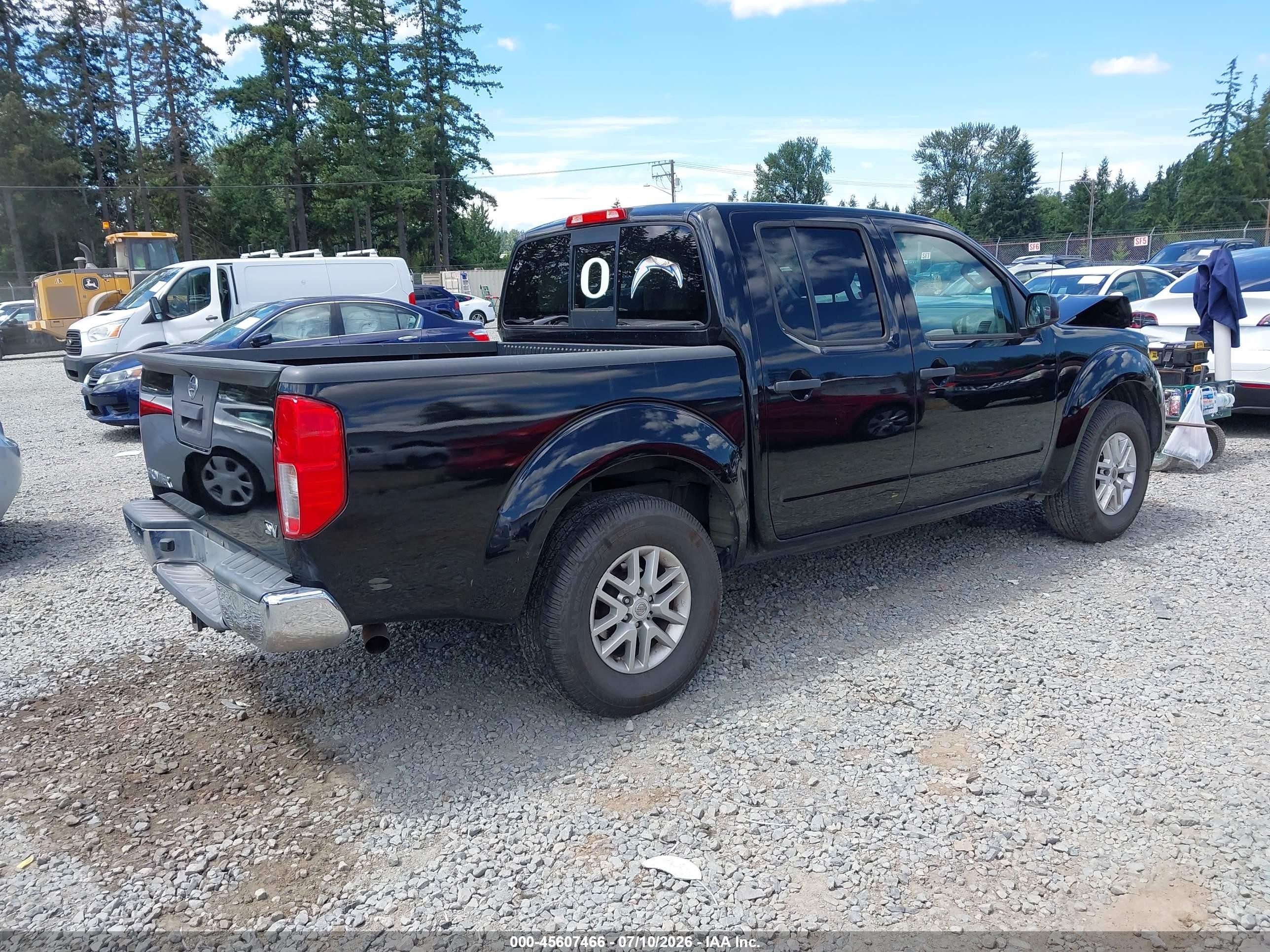 2014 Nissan Frontier Sv Black vin: 1N6AD0ER0EN734161
