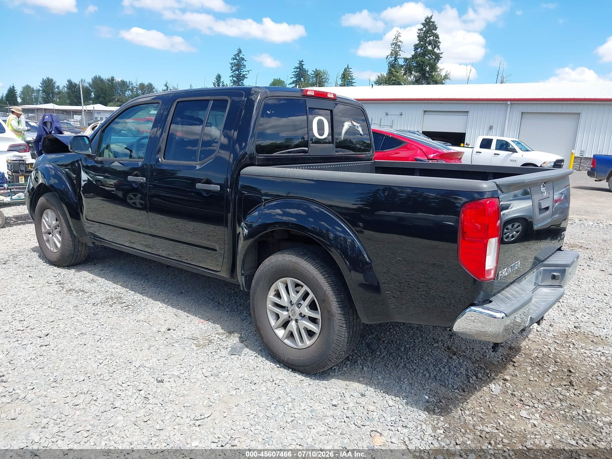 2014 Nissan Frontier Sv Black vin: 1N6AD0ER0EN734161