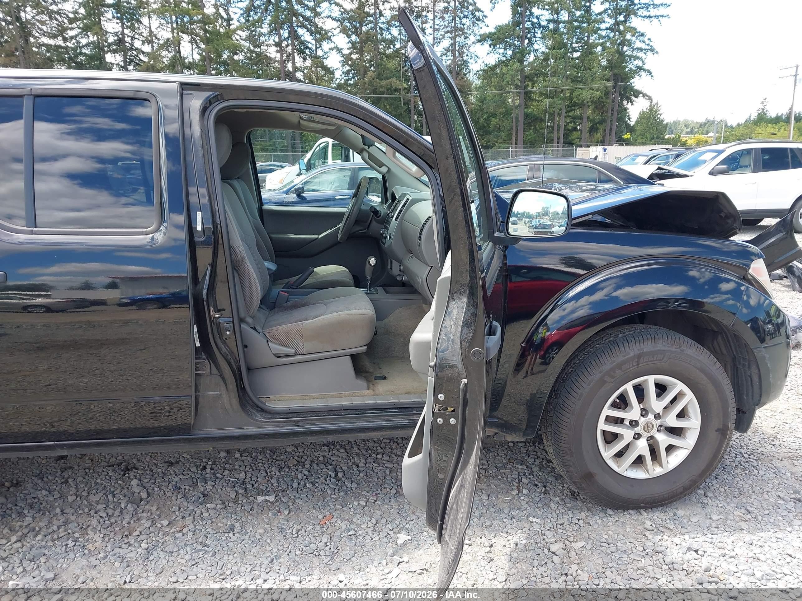 2014 Nissan Frontier Sv Black vin: 1N6AD0ER0EN734161