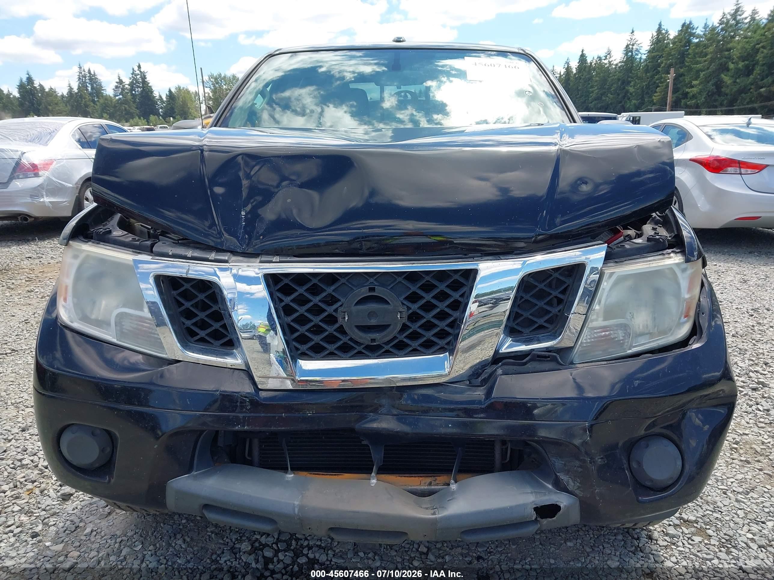 2014 Nissan Frontier Sv Black vin: 1N6AD0ER0EN734161