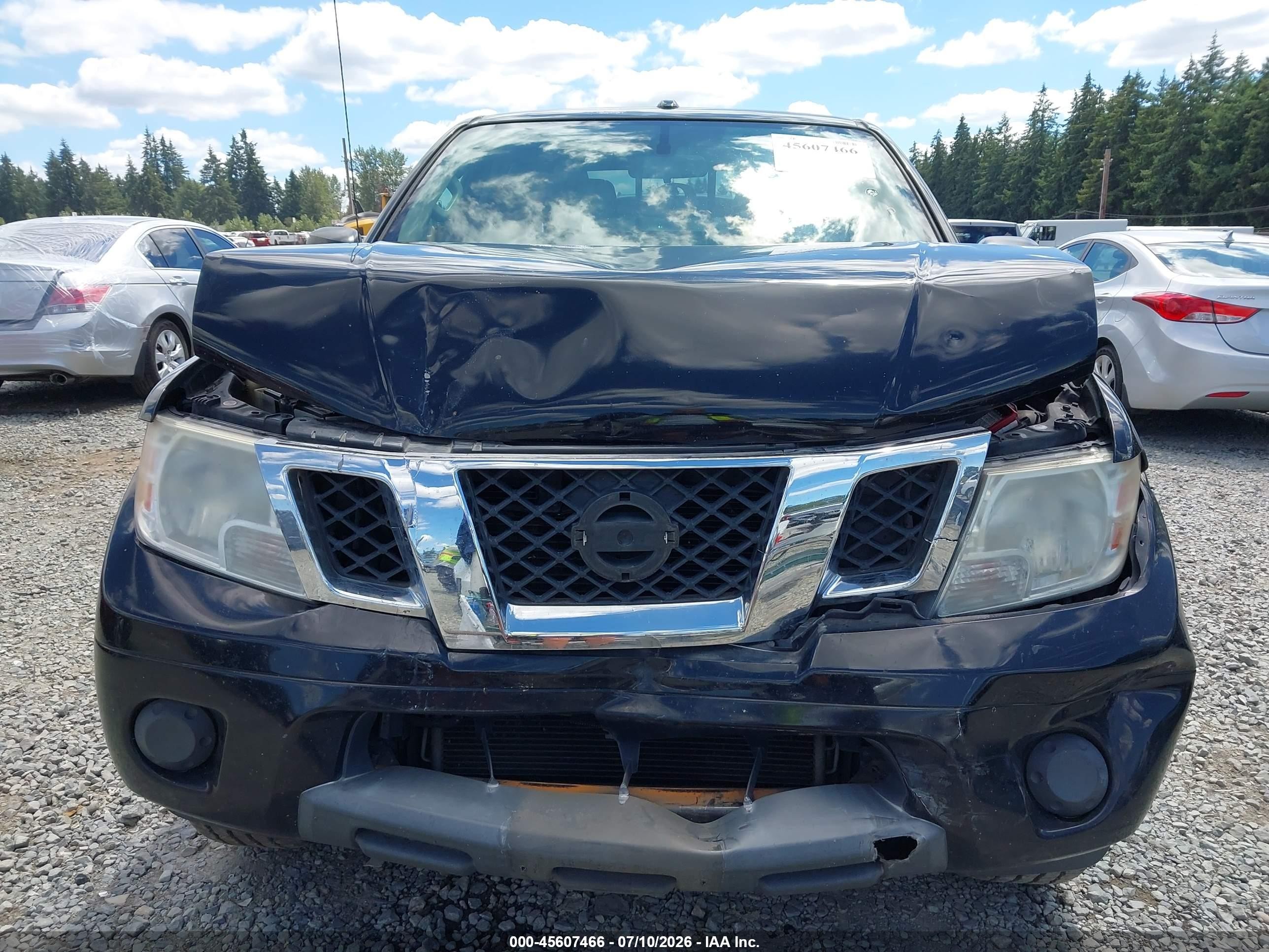 2014 Nissan Frontier Sv Black vin: 1N6AD0ER0EN734161