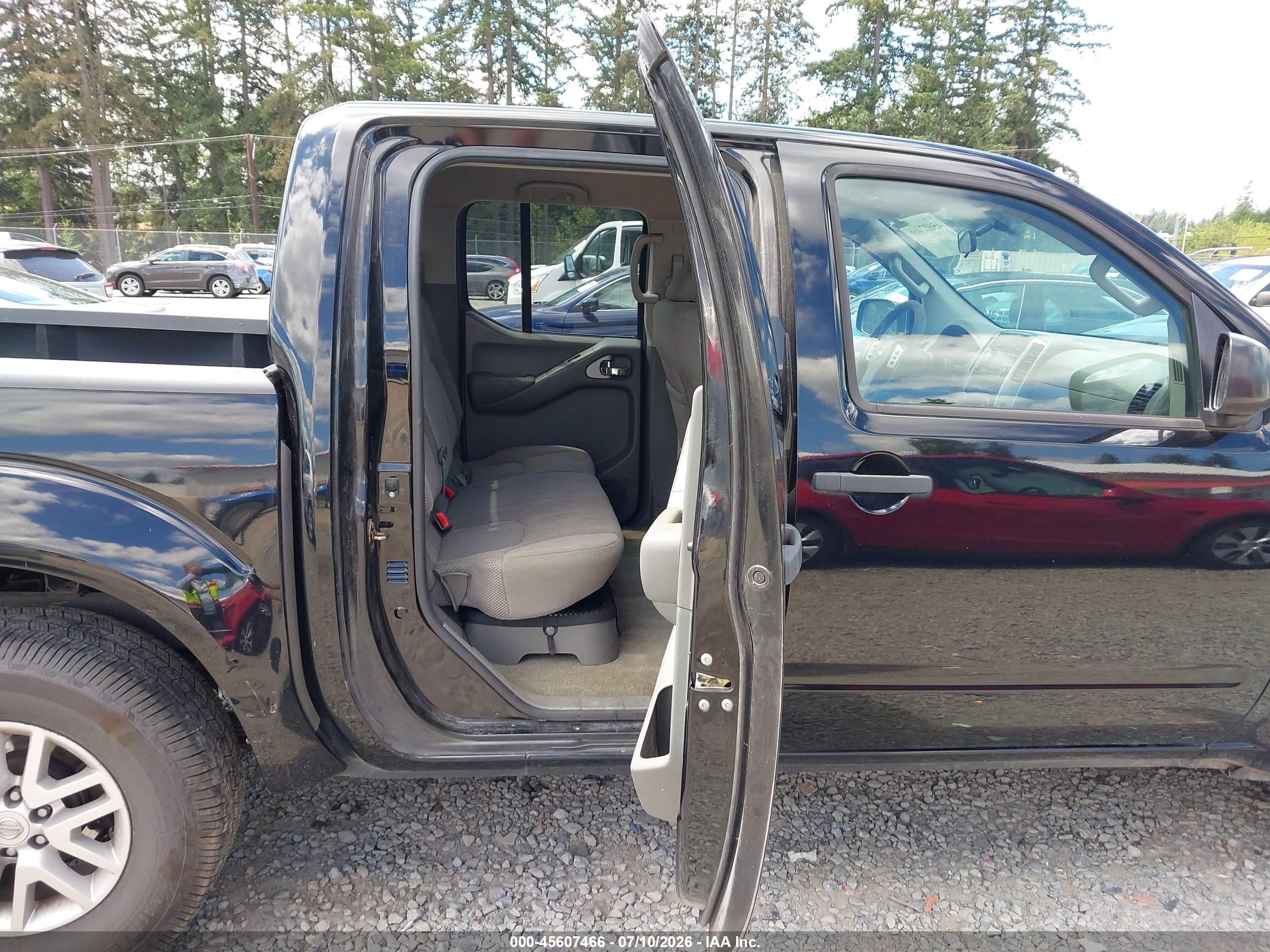 2014 Nissan Frontier Sv Black vin: 1N6AD0ER0EN734161