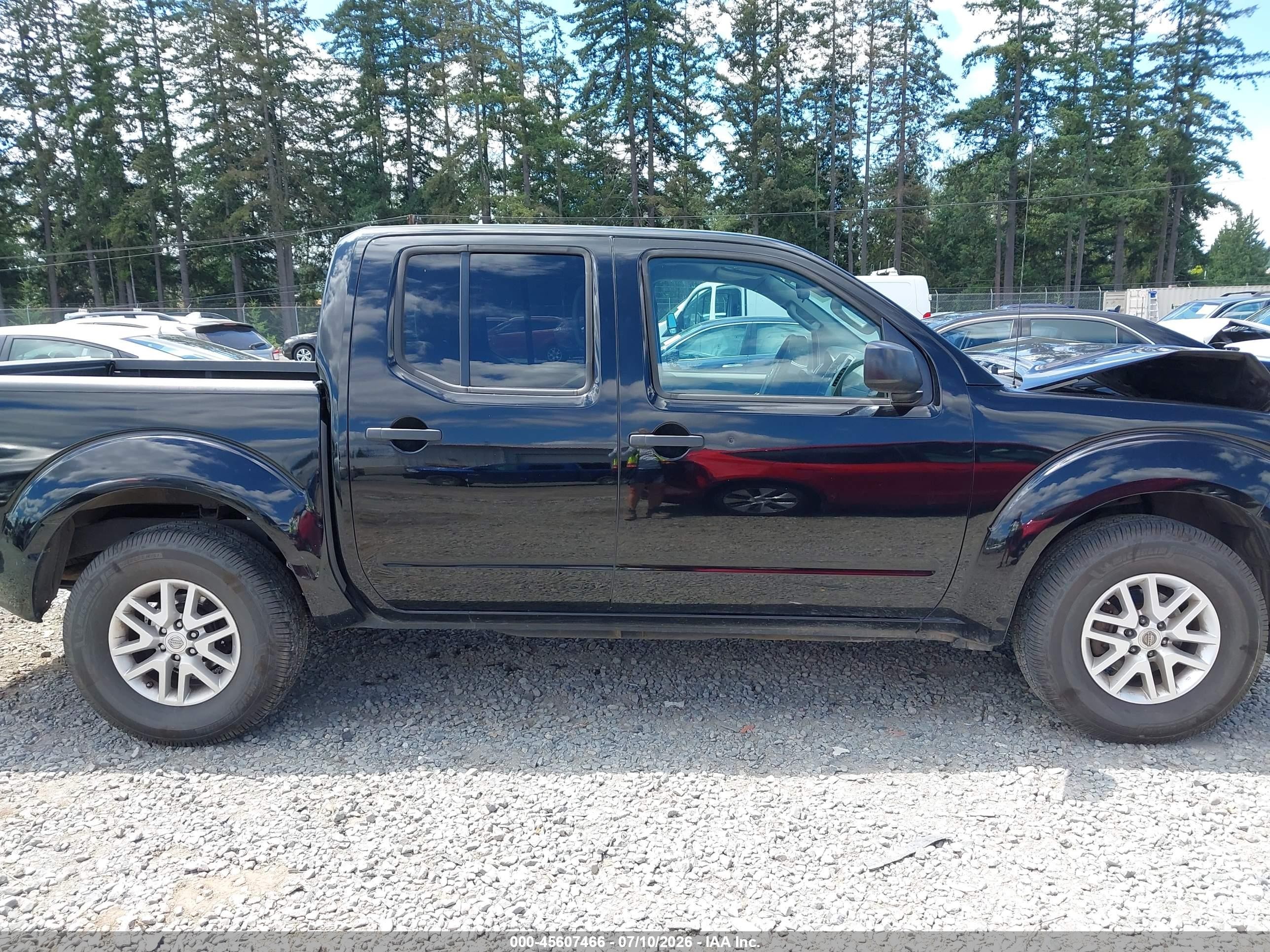 2014 Nissan Frontier Sv Black vin: 1N6AD0ER0EN734161