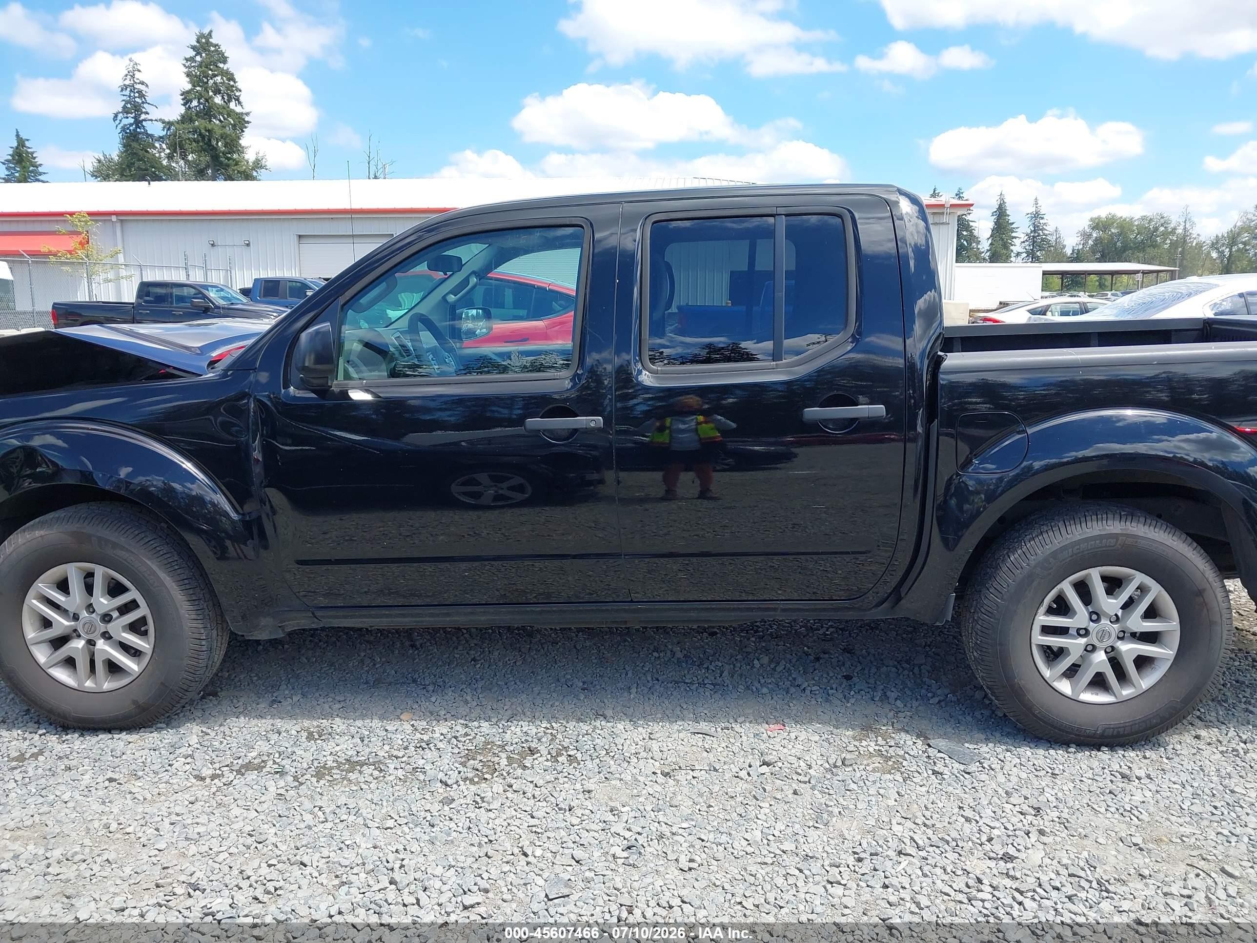 2014 Nissan Frontier Sv Black vin: 1N6AD0ER0EN734161