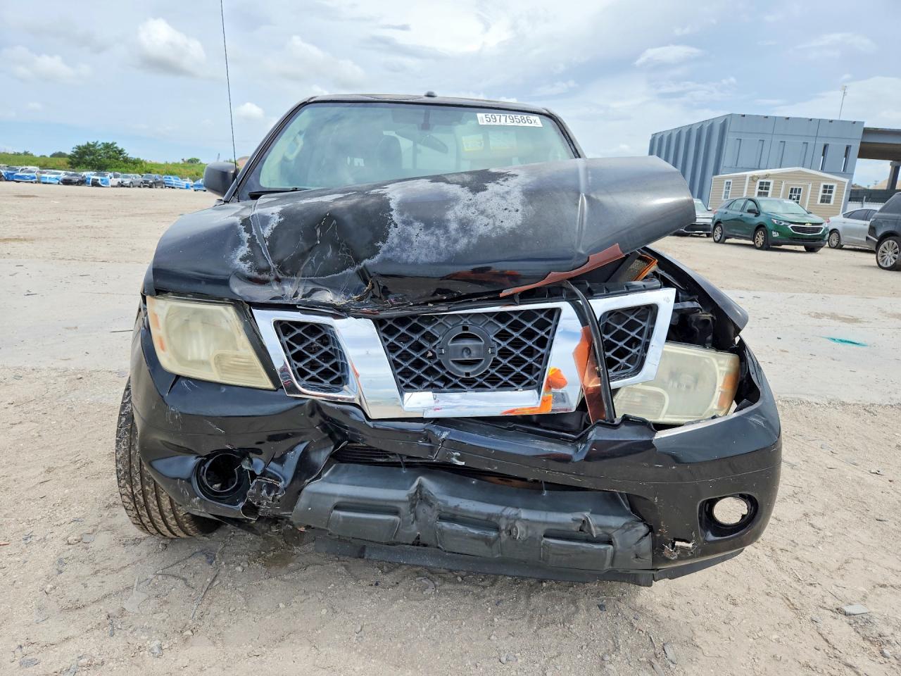 2014 Nissan Frontier S Black vin: 1N6AD0ER0EN739098