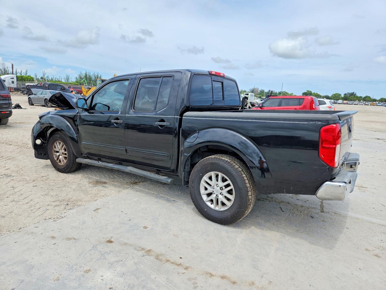 2014 Nissan Frontier S Black vin: 1N6AD0ER0EN739098