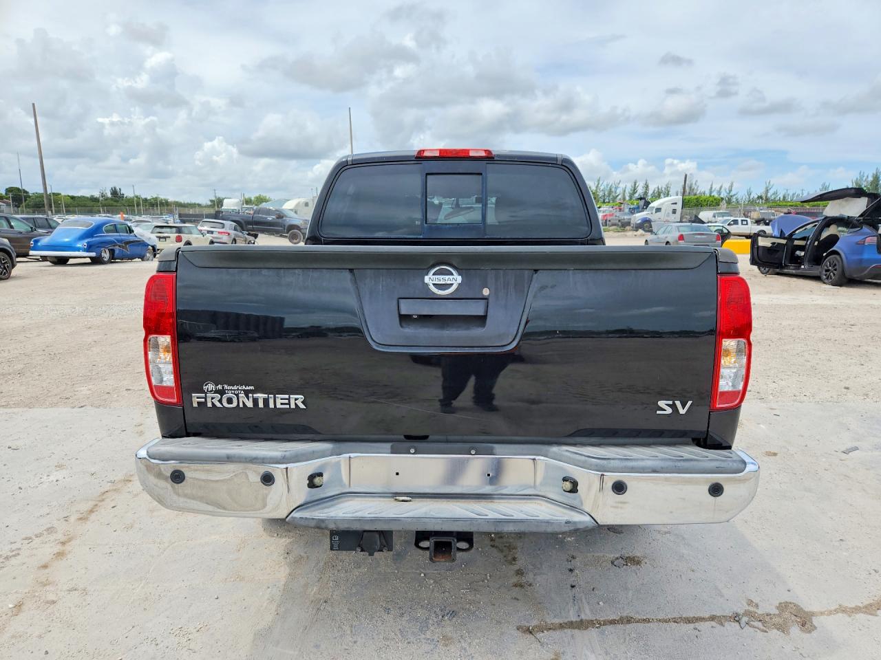 2014 Nissan Frontier S Black vin: 1N6AD0ER0EN739098