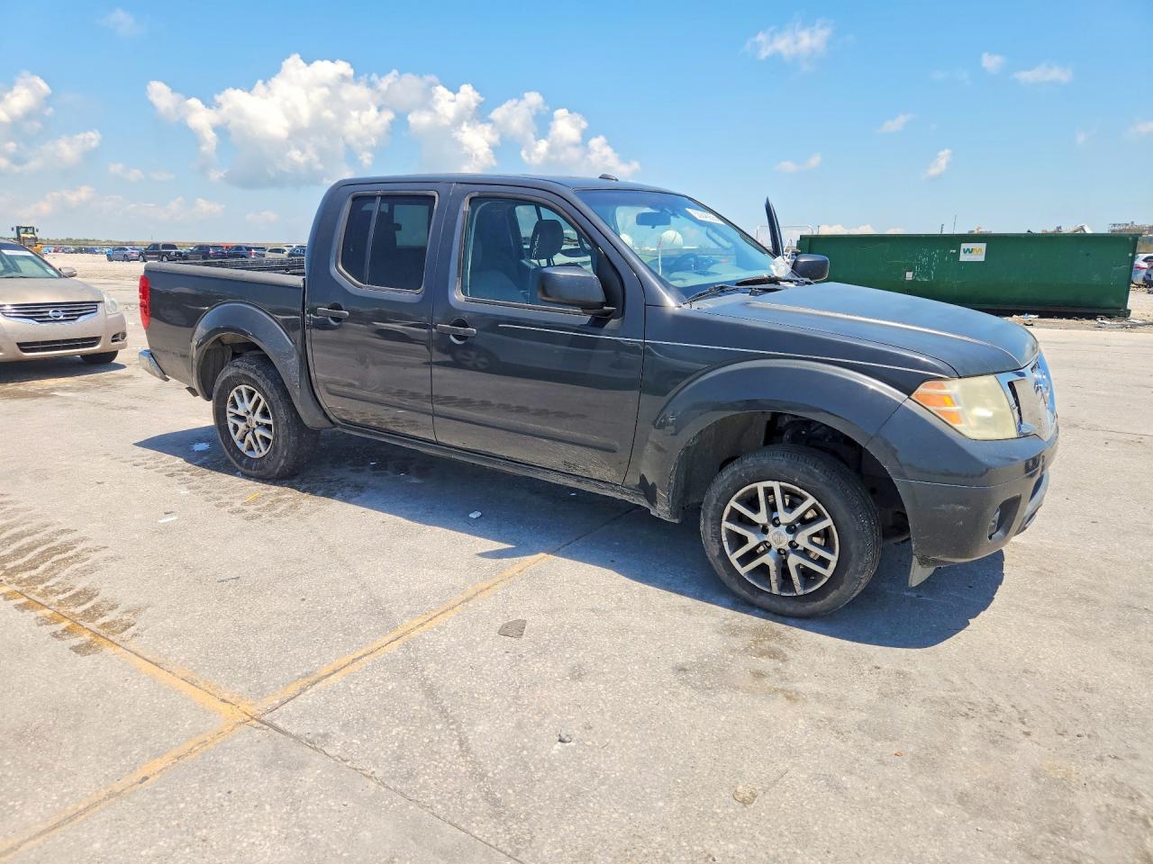 2014 Nissan Frontier Sv Gray vin: 1N6AD0ER0EN740414