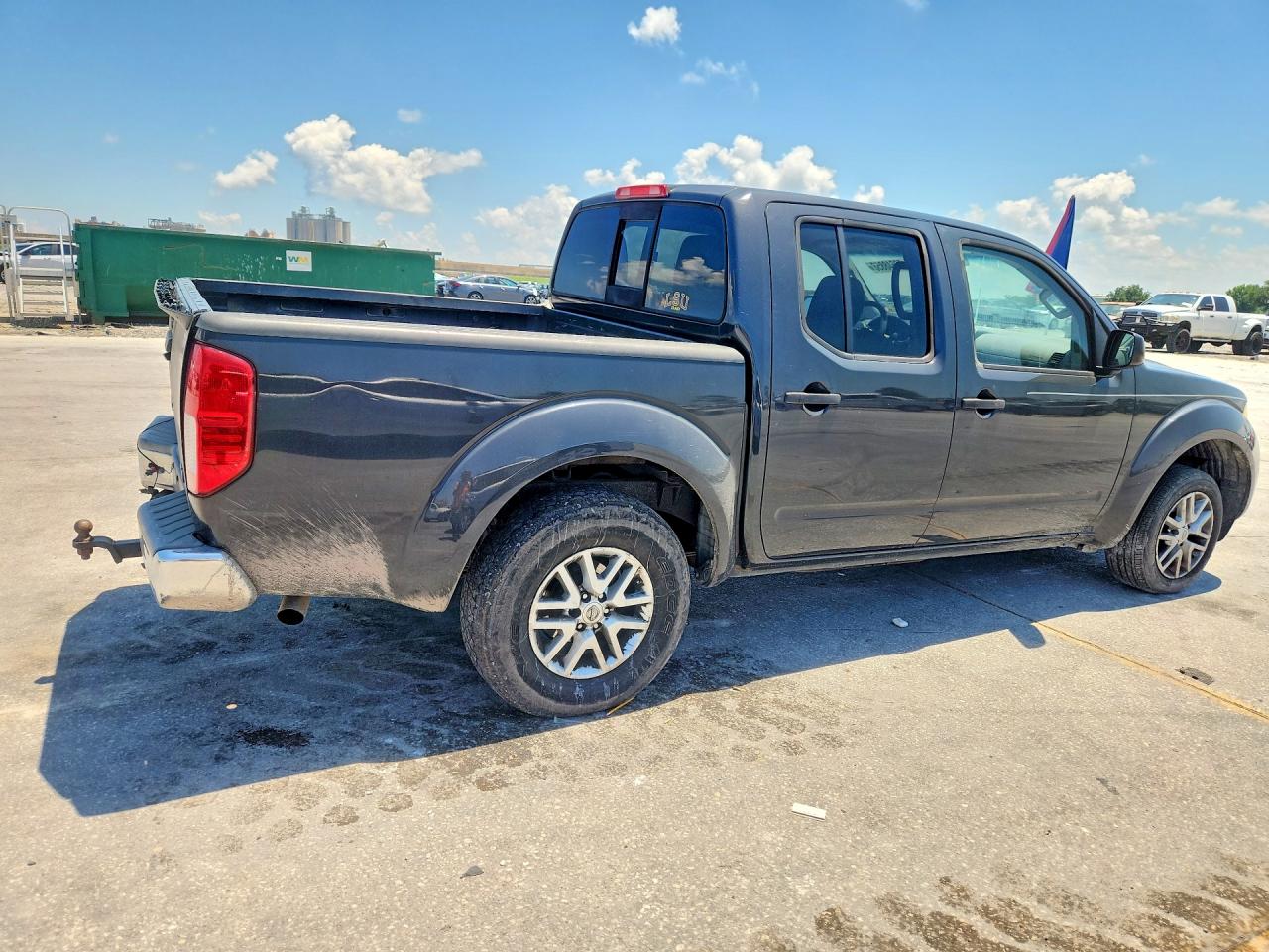 2014 Nissan Frontier Sv Gray vin: 1N6AD0ER0EN740414