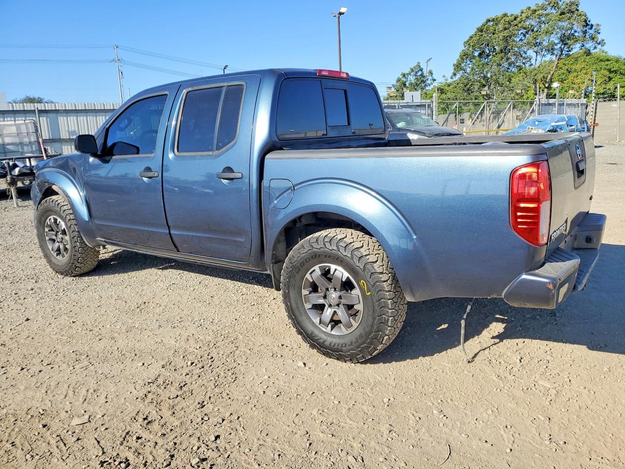 2014 Nissan Frontier S Blue vin: 1N6AD0ER0EN766009