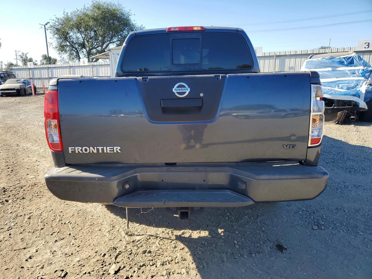 2014 Nissan Frontier S Blue vin: 1N6AD0ER0EN766009