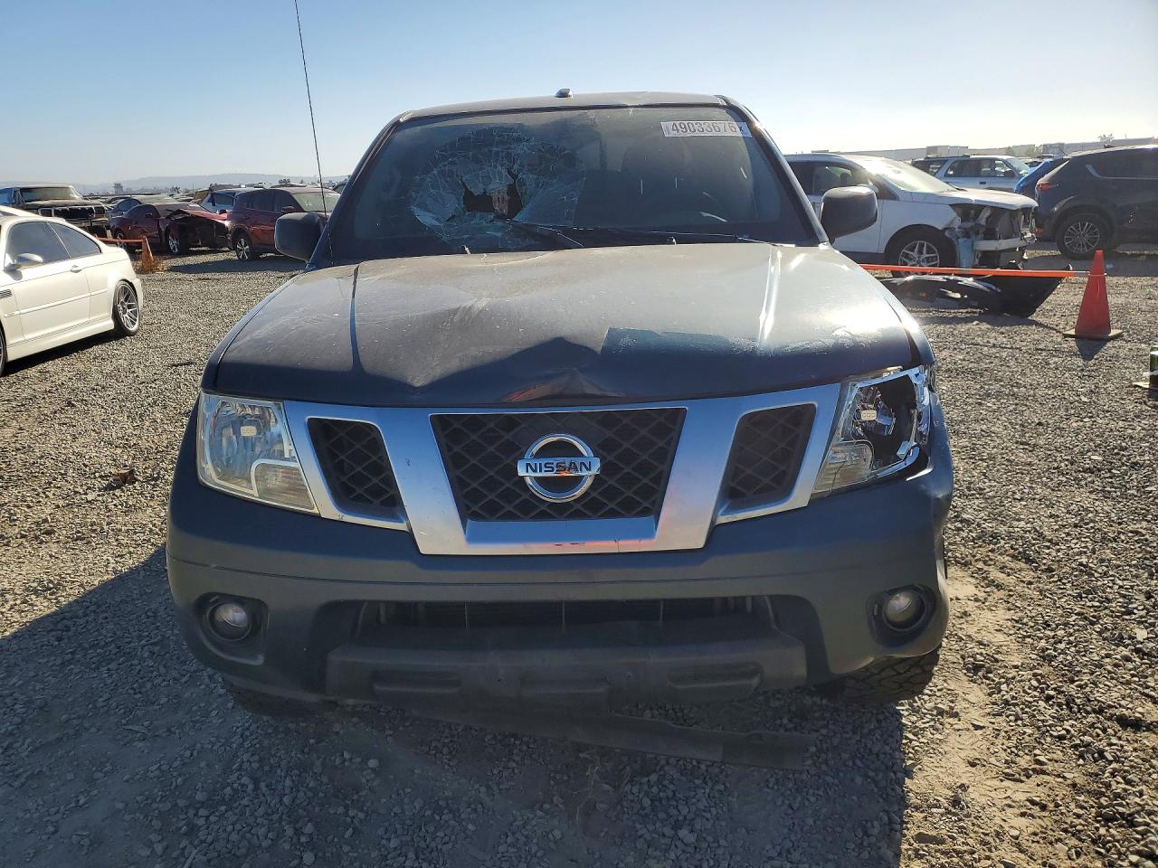 2014 Nissan Frontier S Blue vin: 1N6AD0ER0EN766009