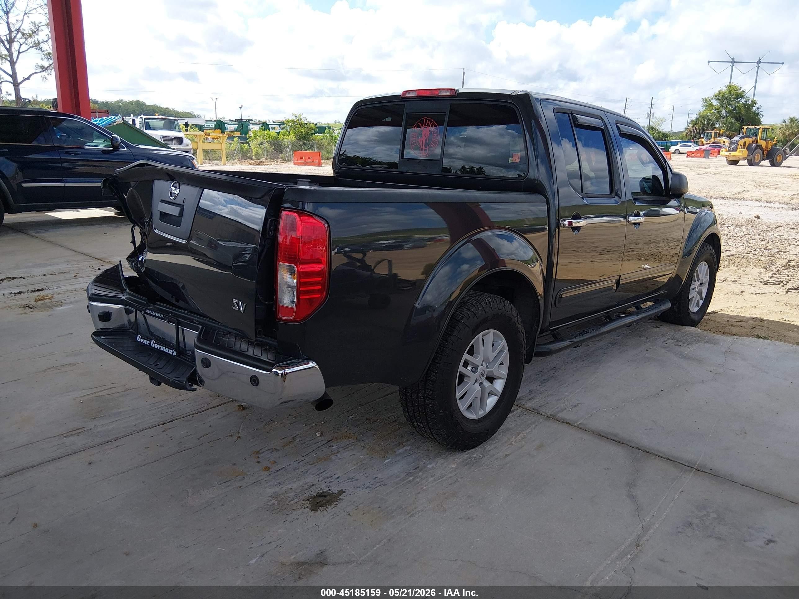 2015 Nissan Frontier Sv Серый vin: 1N6AD0ER0FN714753