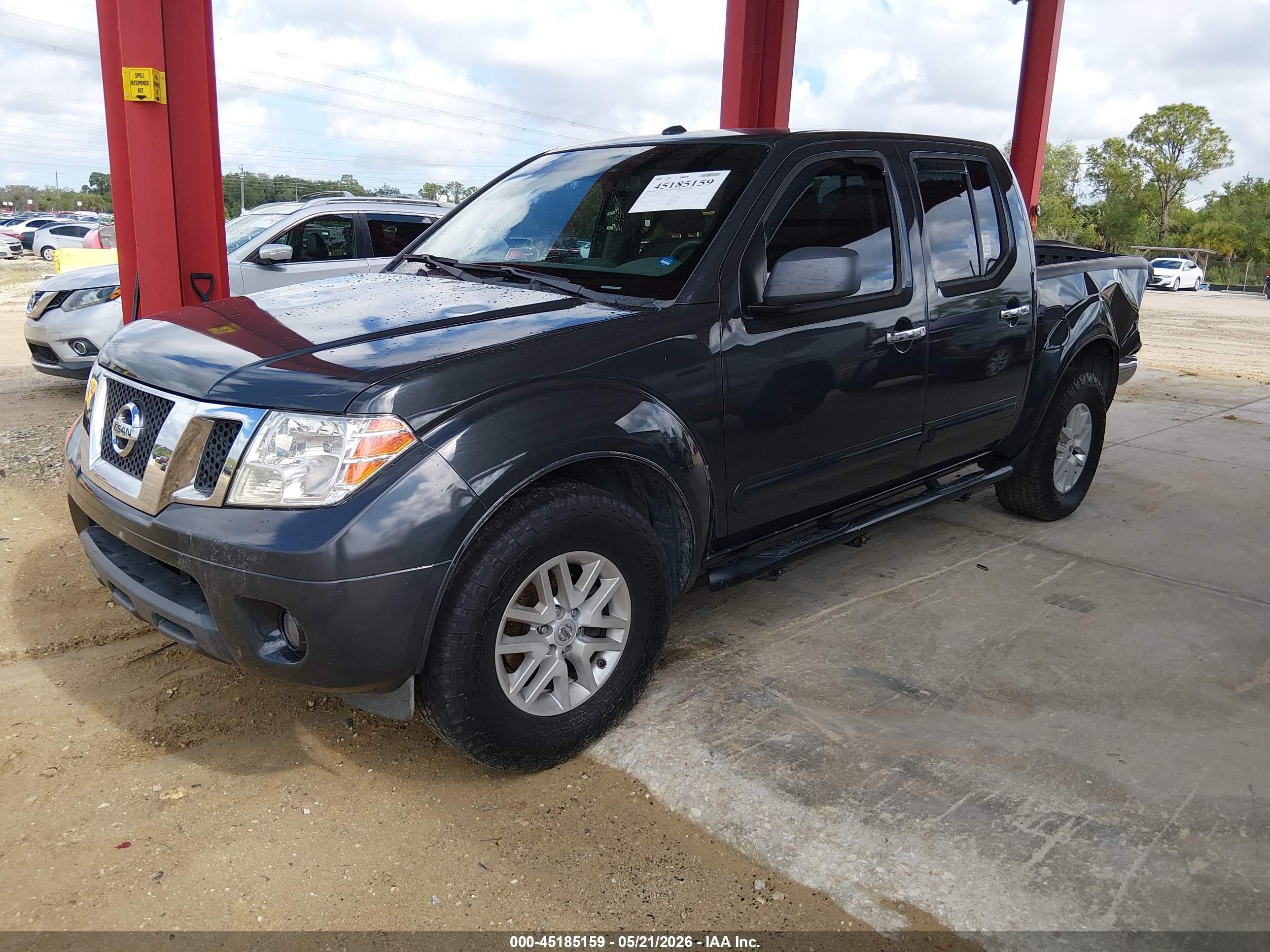 2015 Nissan Frontier Sv Серый vin: 1N6AD0ER0FN714753
