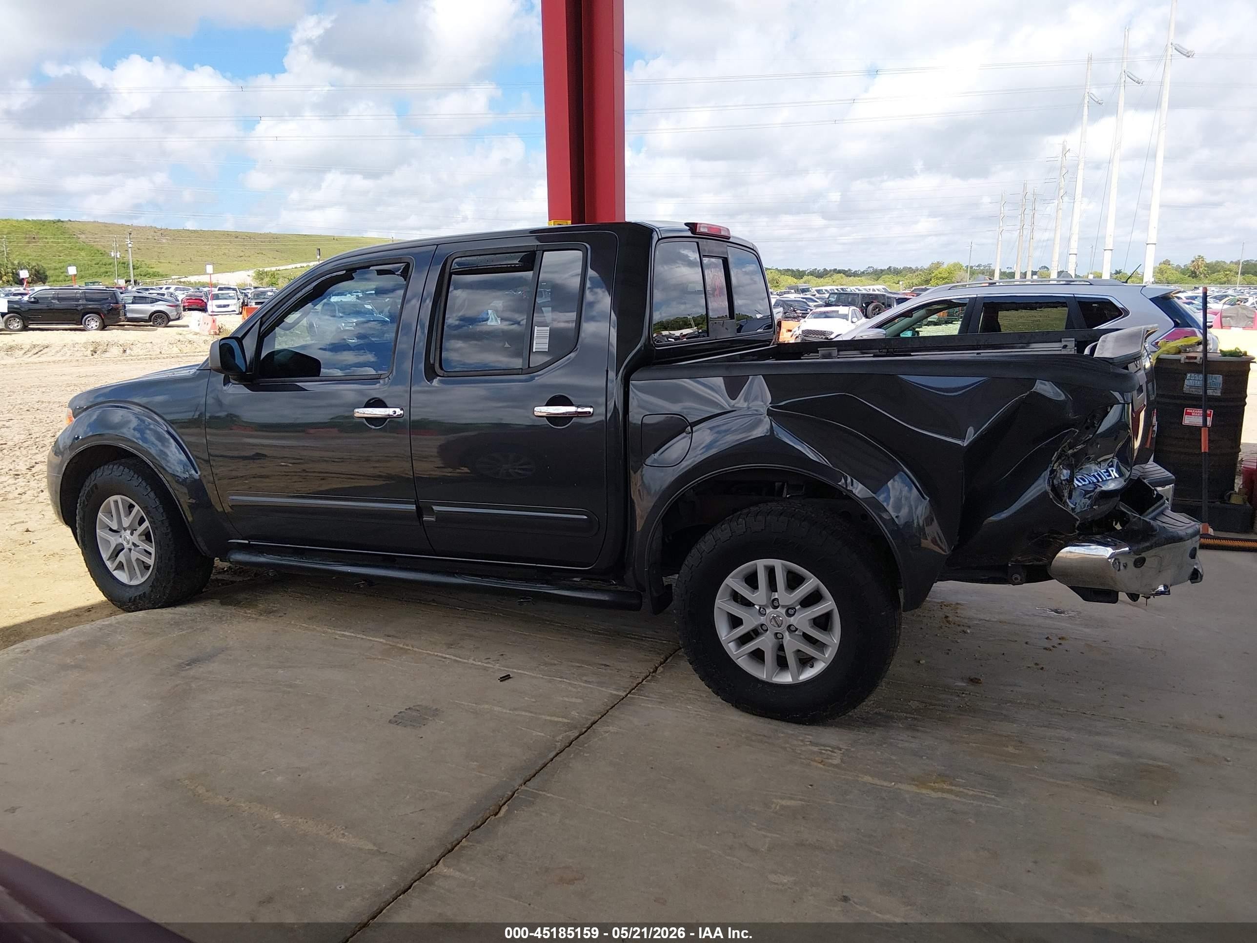 2015 Nissan Frontier Sv Серый vin: 1N6AD0ER0FN714753