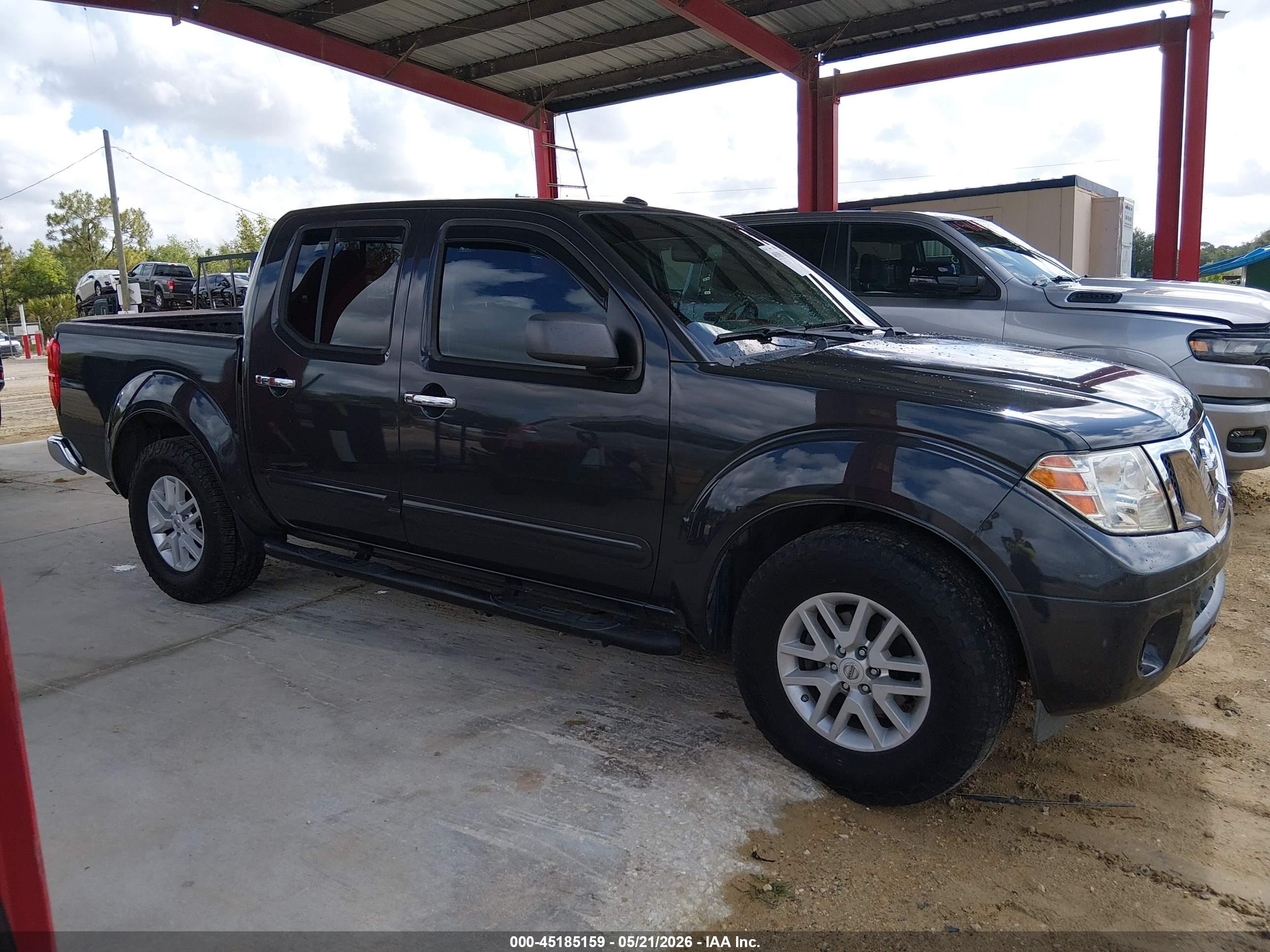 2015 Nissan Frontier Sv Серый vin: 1N6AD0ER0FN714753