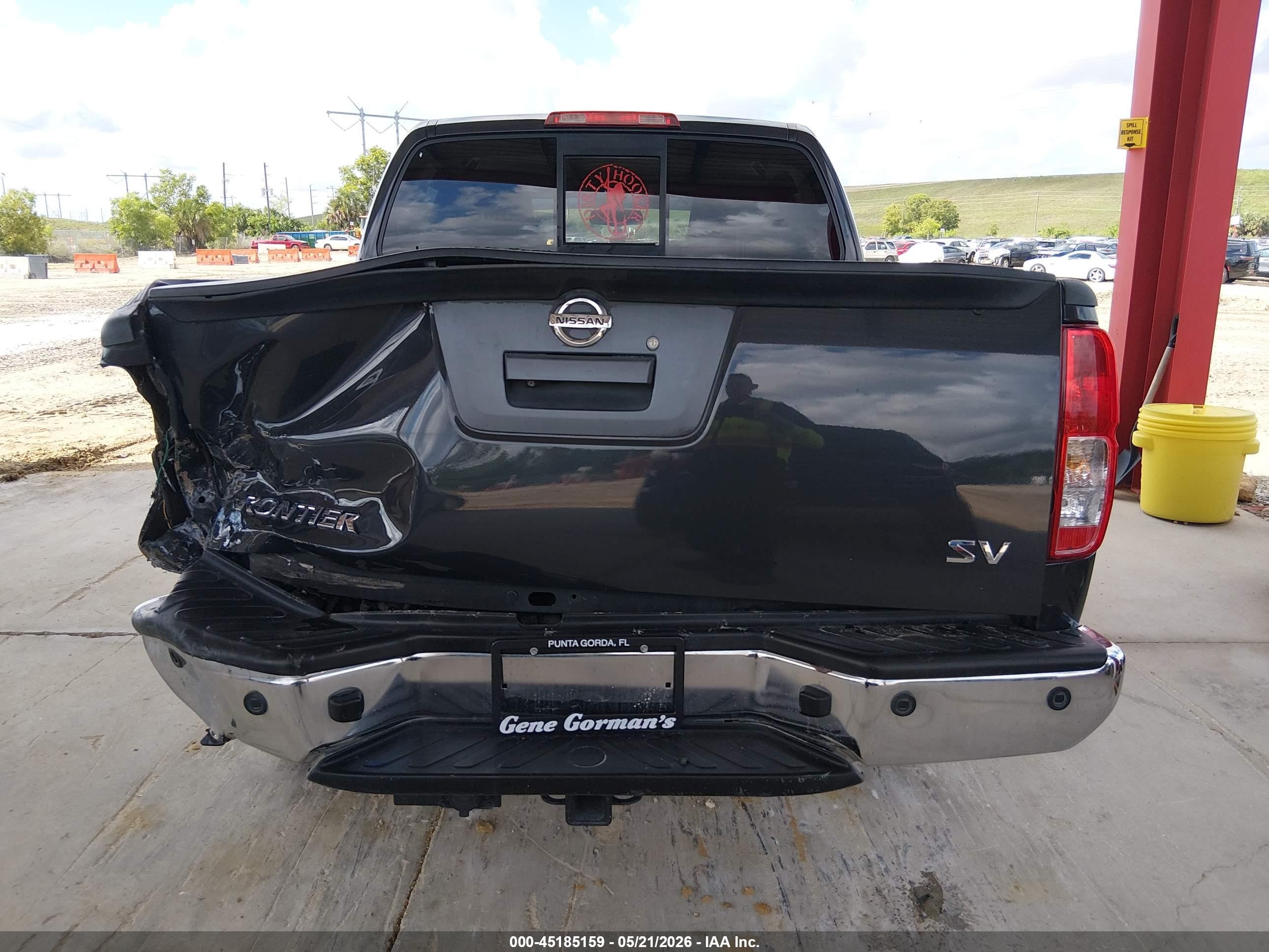 2015 Nissan Frontier Sv Серый vin: 1N6AD0ER0FN714753
