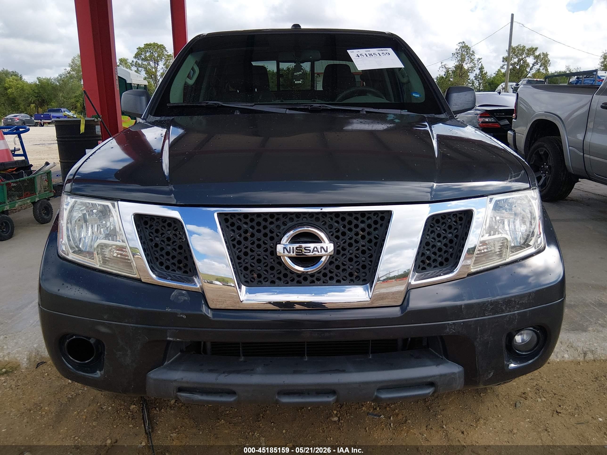 2015 Nissan Frontier Sv Серый vin: 1N6AD0ER0FN714753