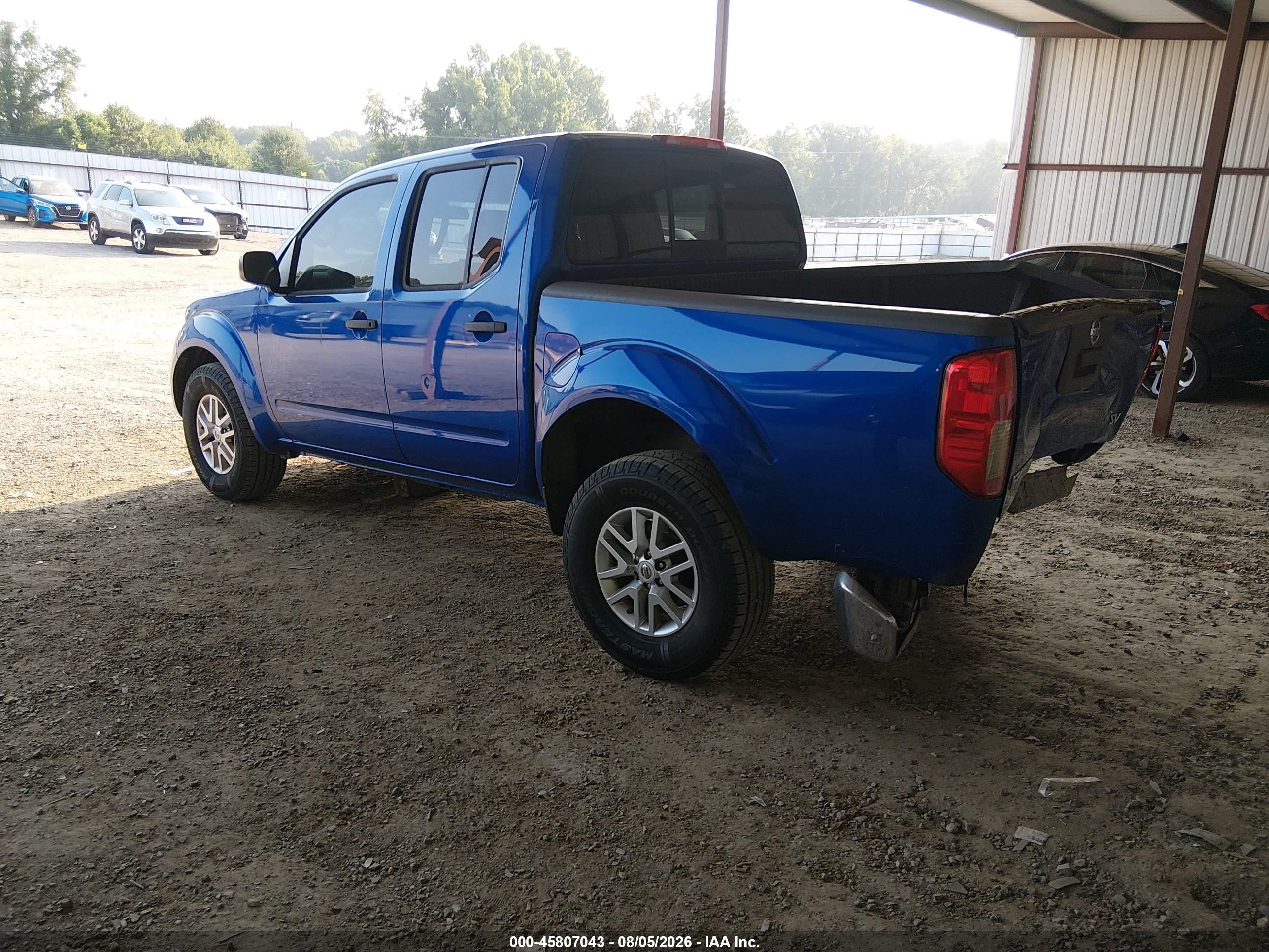 2015 Nissan Frontier Sv Blue vin: 1N6AD0ER0FN721900