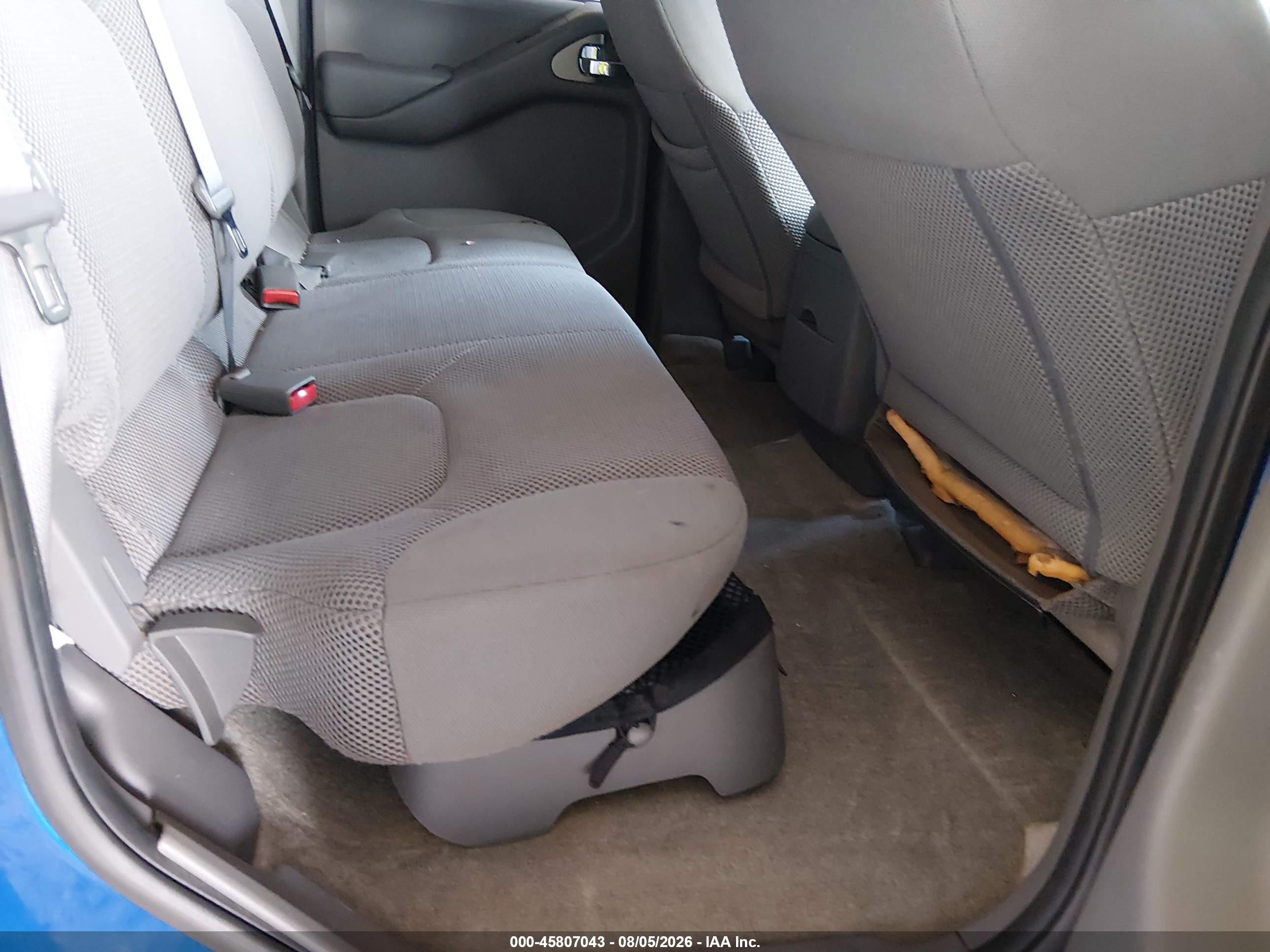 2015 Nissan Frontier Sv Blue vin: 1N6AD0ER0FN721900