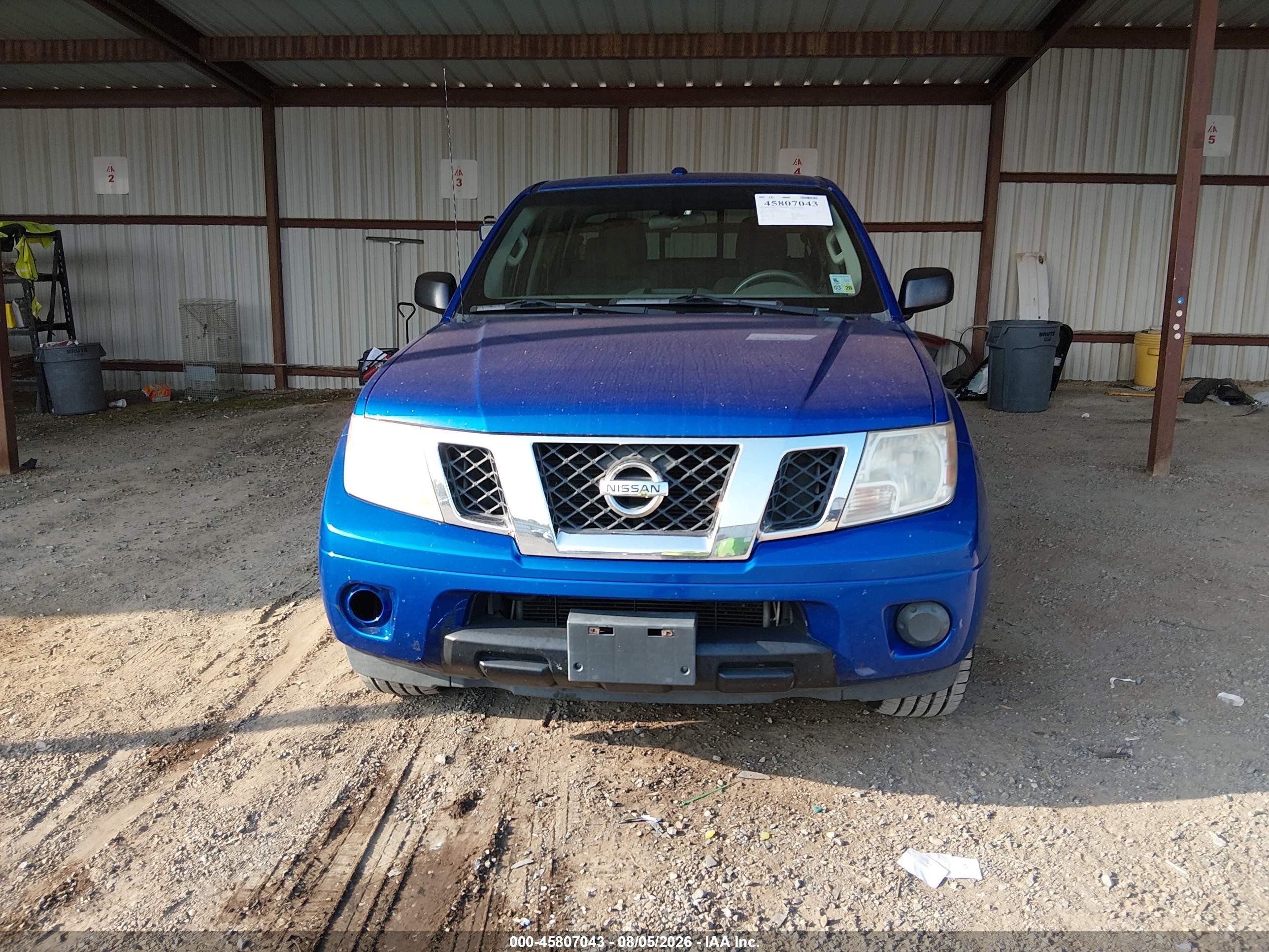 2015 Nissan Frontier Sv Blue vin: 1N6AD0ER0FN721900