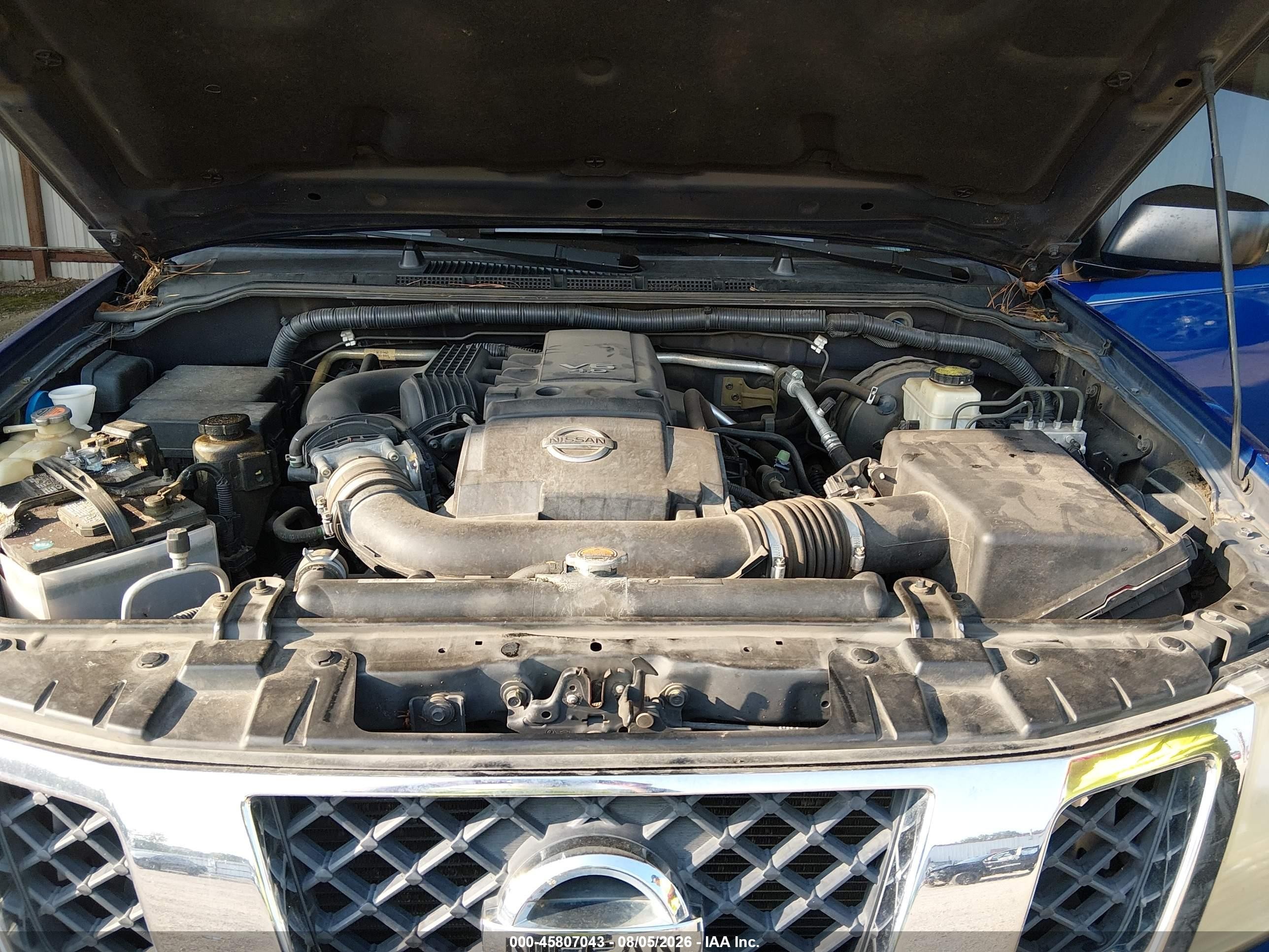 2015 Nissan Frontier Sv Blue vin: 1N6AD0ER0FN721900