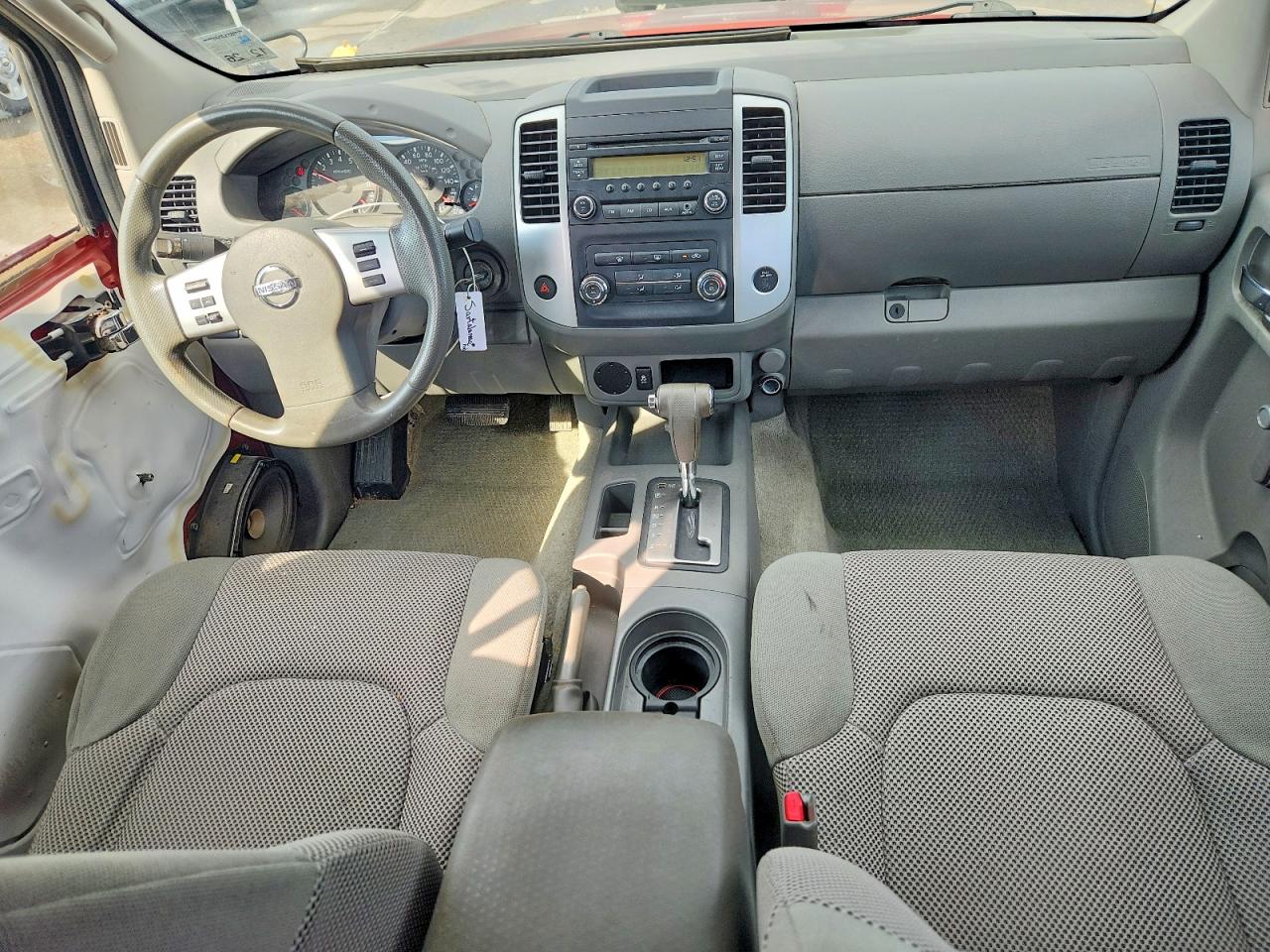 2015 Nissan Frontier S Red vin: 1N6AD0ER0FN734081