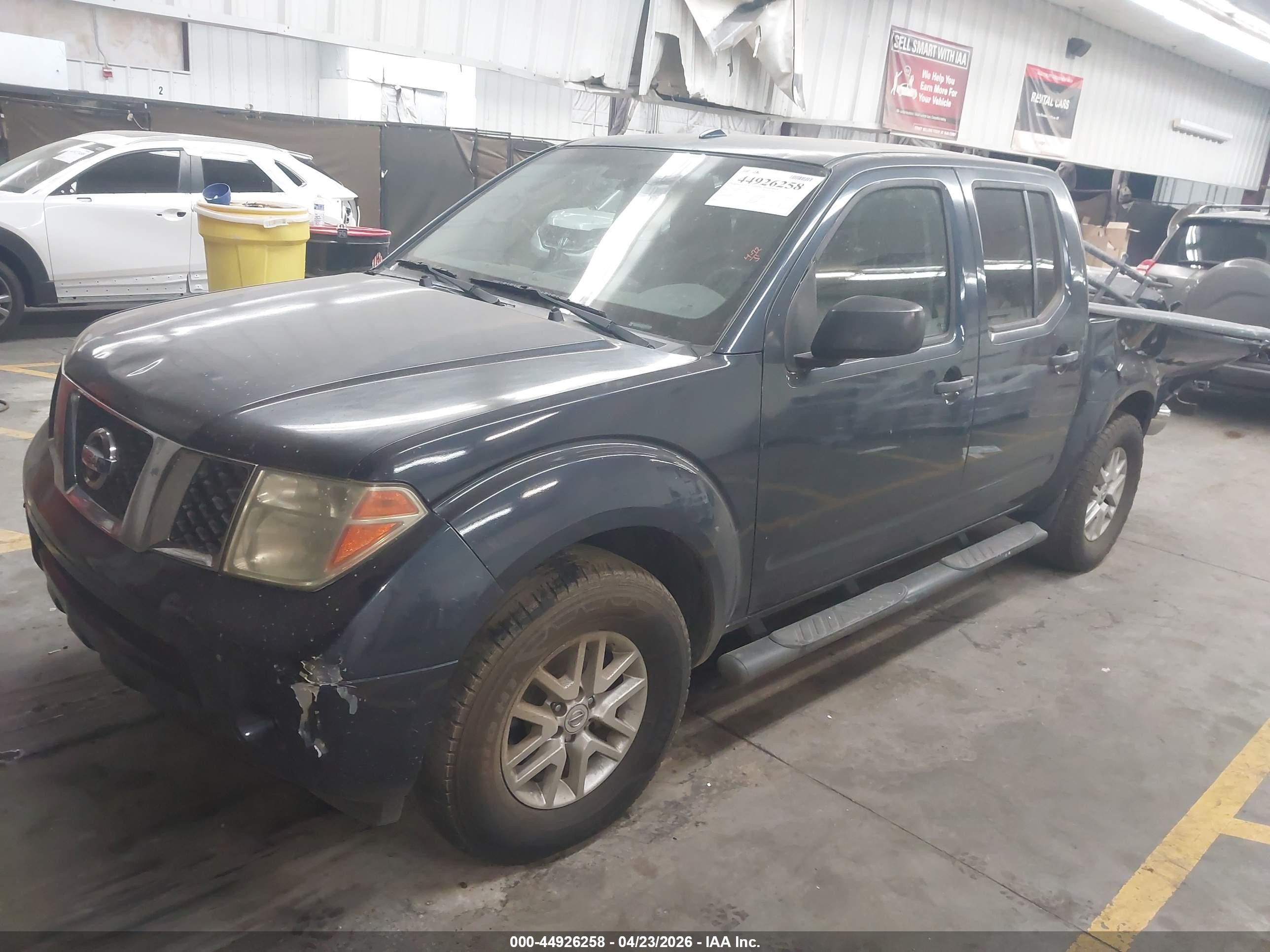 2015 Nissan Frontier Sv Blue vin: 1N6AD0ER0FN742150