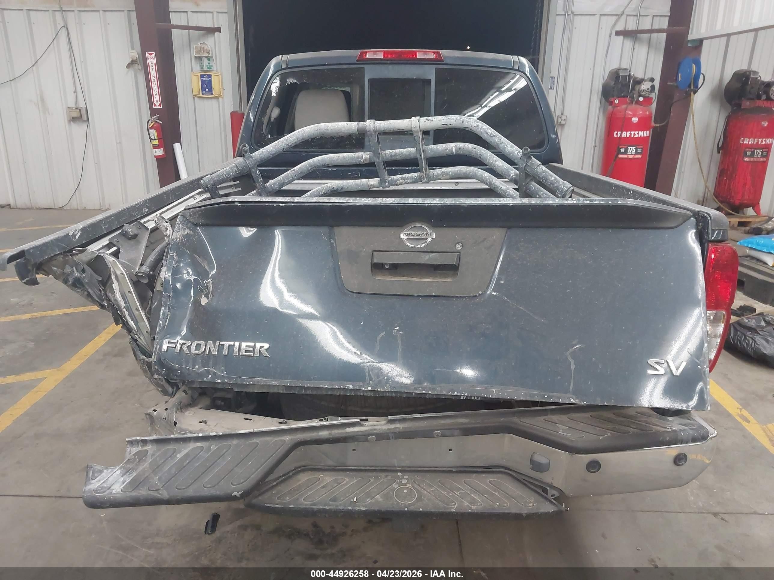 2015 Nissan Frontier Sv Blue vin: 1N6AD0ER0FN742150