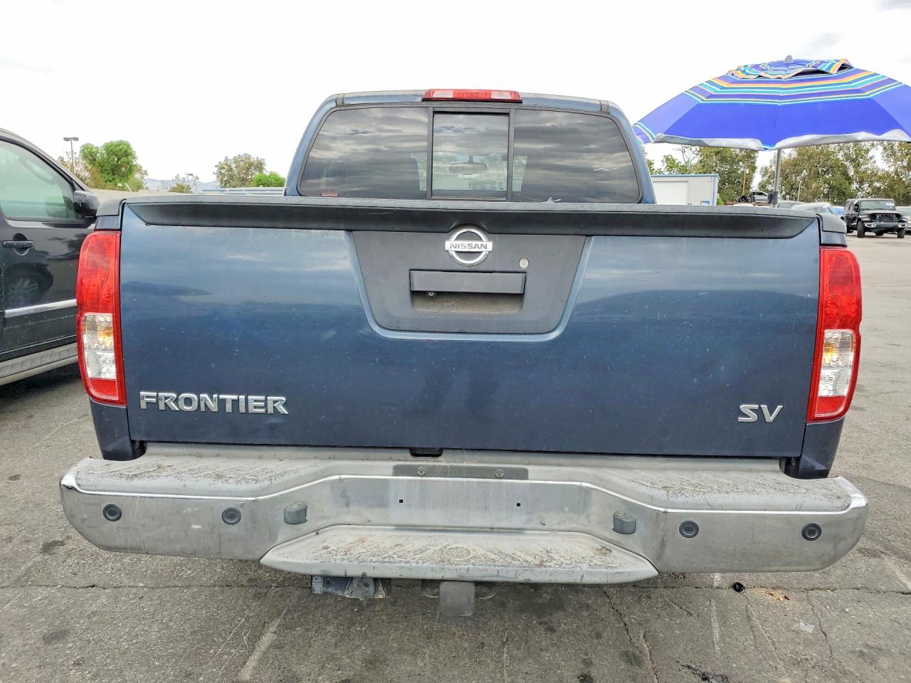 2015 Nissan Frontier S Blue vin: 1N6AD0ER0FN760969