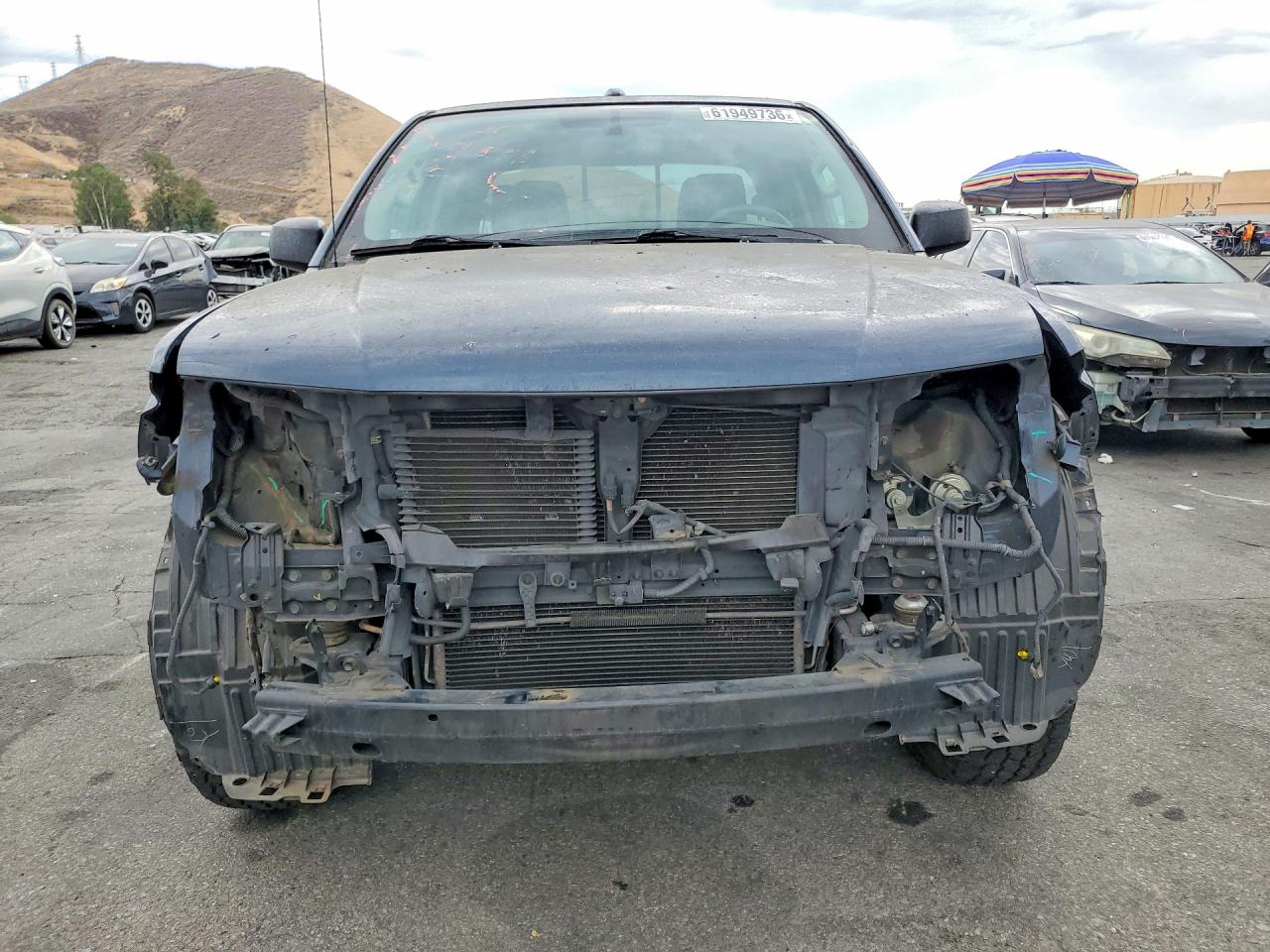 2015 Nissan Frontier S Blue vin: 1N6AD0ER0FN760969