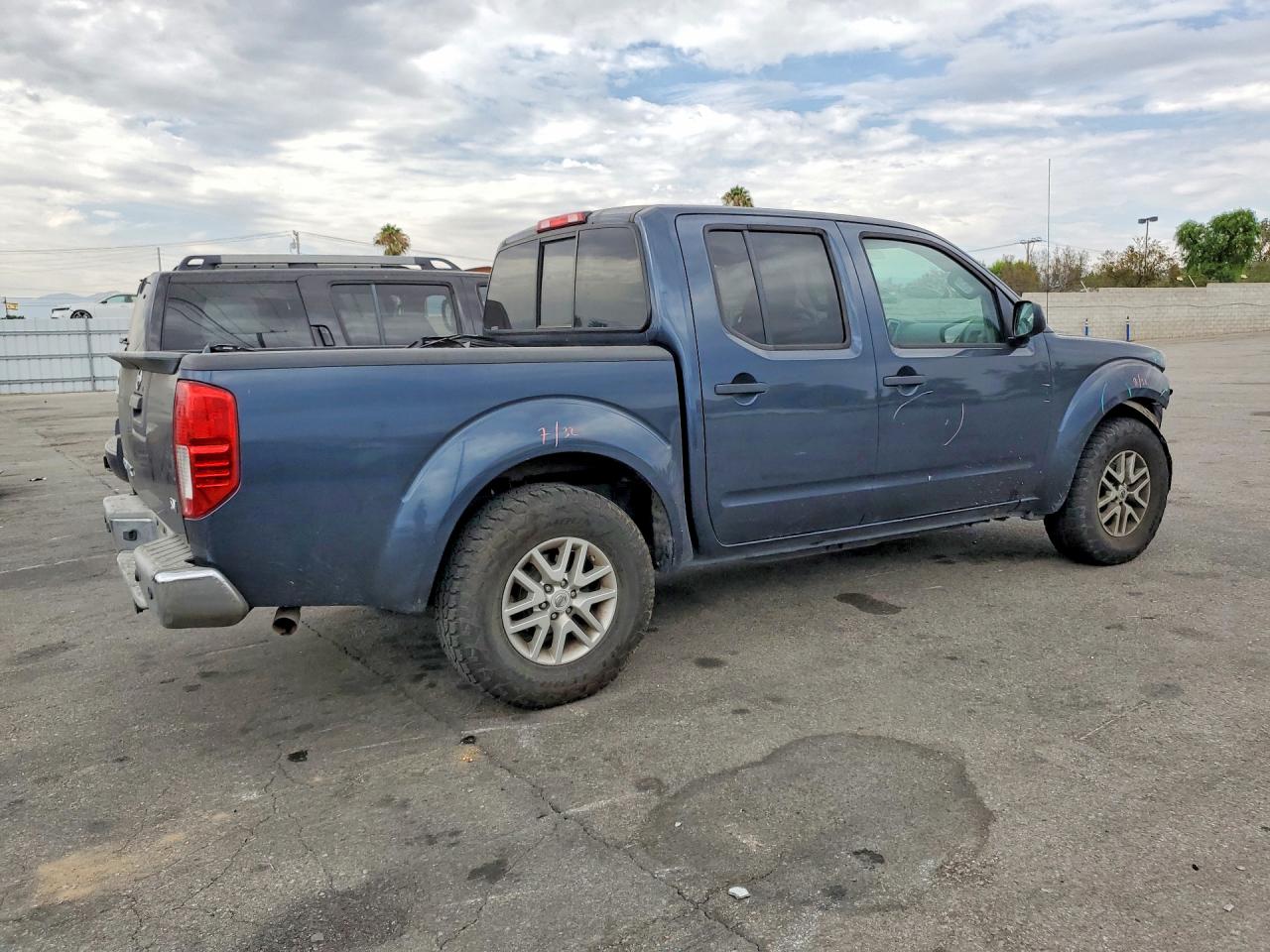 2015 Nissan Frontier S Blue vin: 1N6AD0ER0FN760969