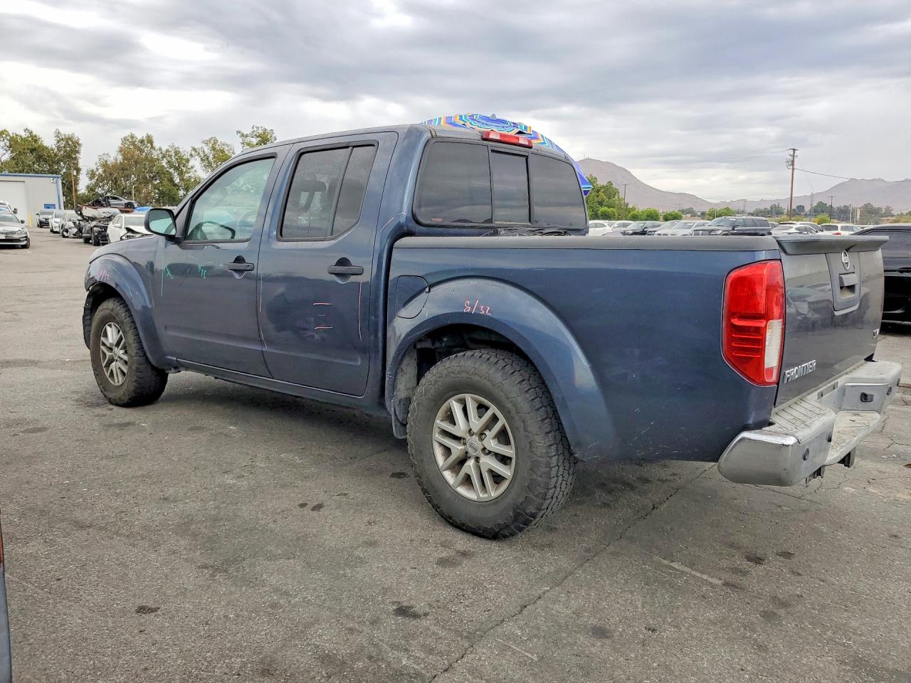 2015 Nissan Frontier S Blue vin: 1N6AD0ER0FN760969