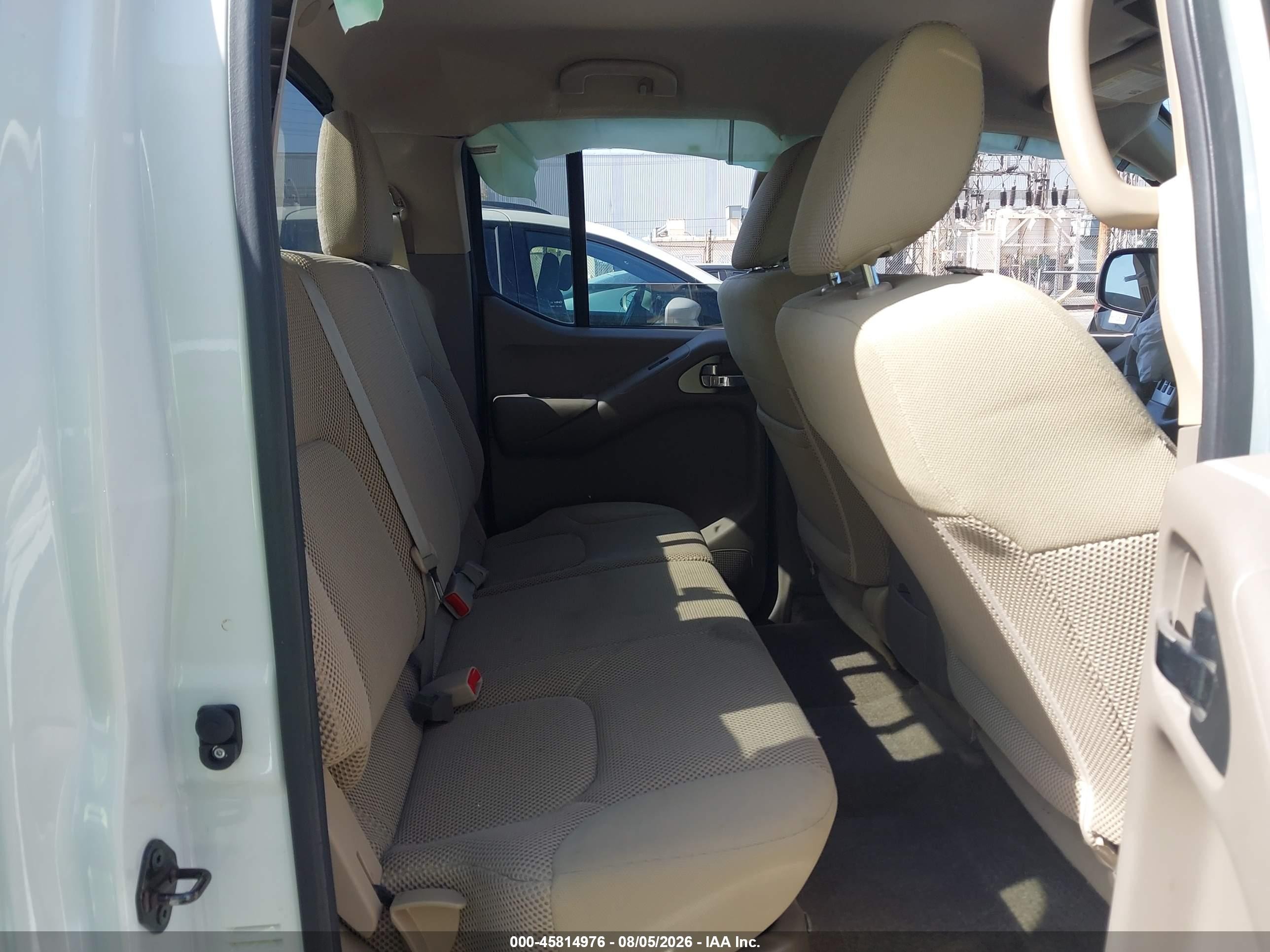 2015 Nissan Frontier Sv White vin: 1N6AD0ER0FN765332