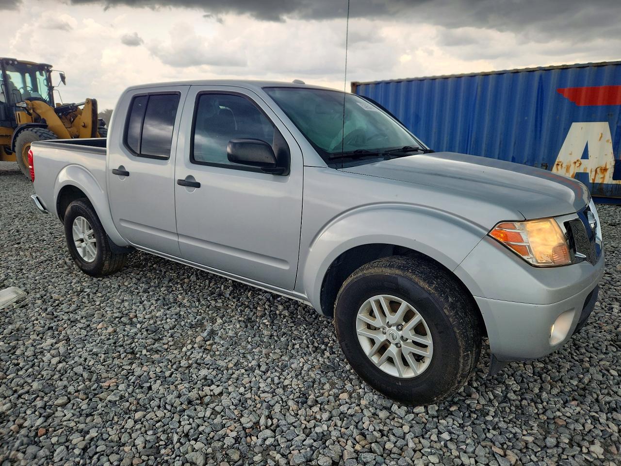 2016 Nissan Frontier Sv Silver vin: 1N6AD0ER0GN710395