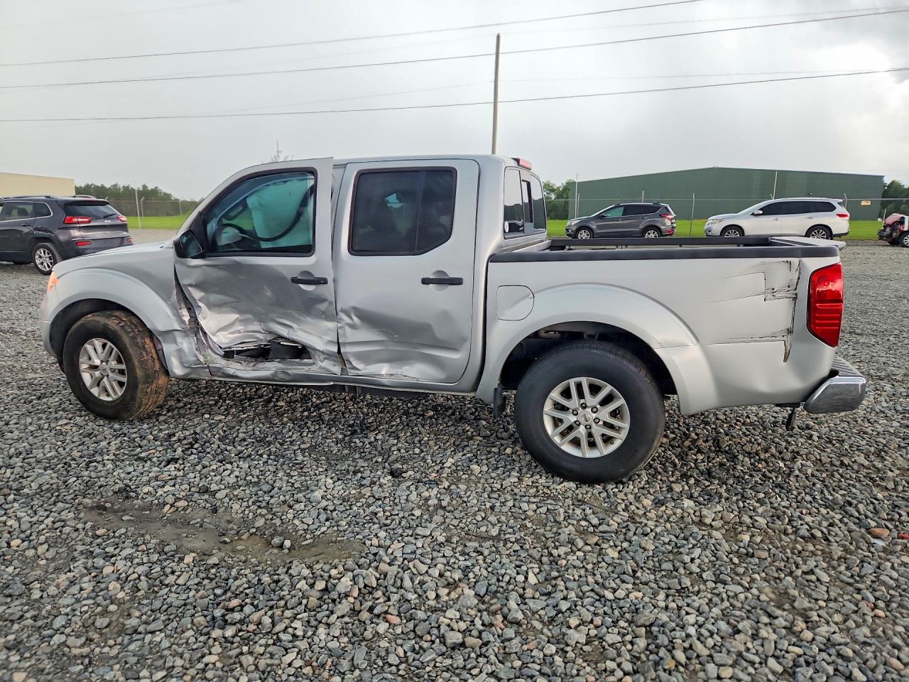 2016 Nissan Frontier Sv Silver vin: 1N6AD0ER0GN710395