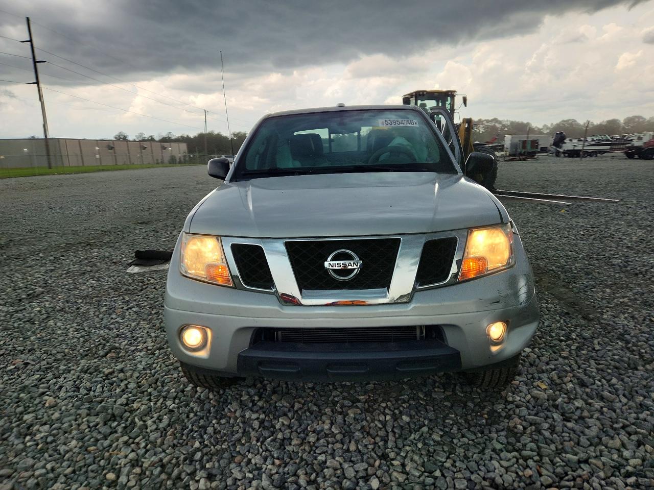 2016 Nissan Frontier Sv Silver vin: 1N6AD0ER0GN710395