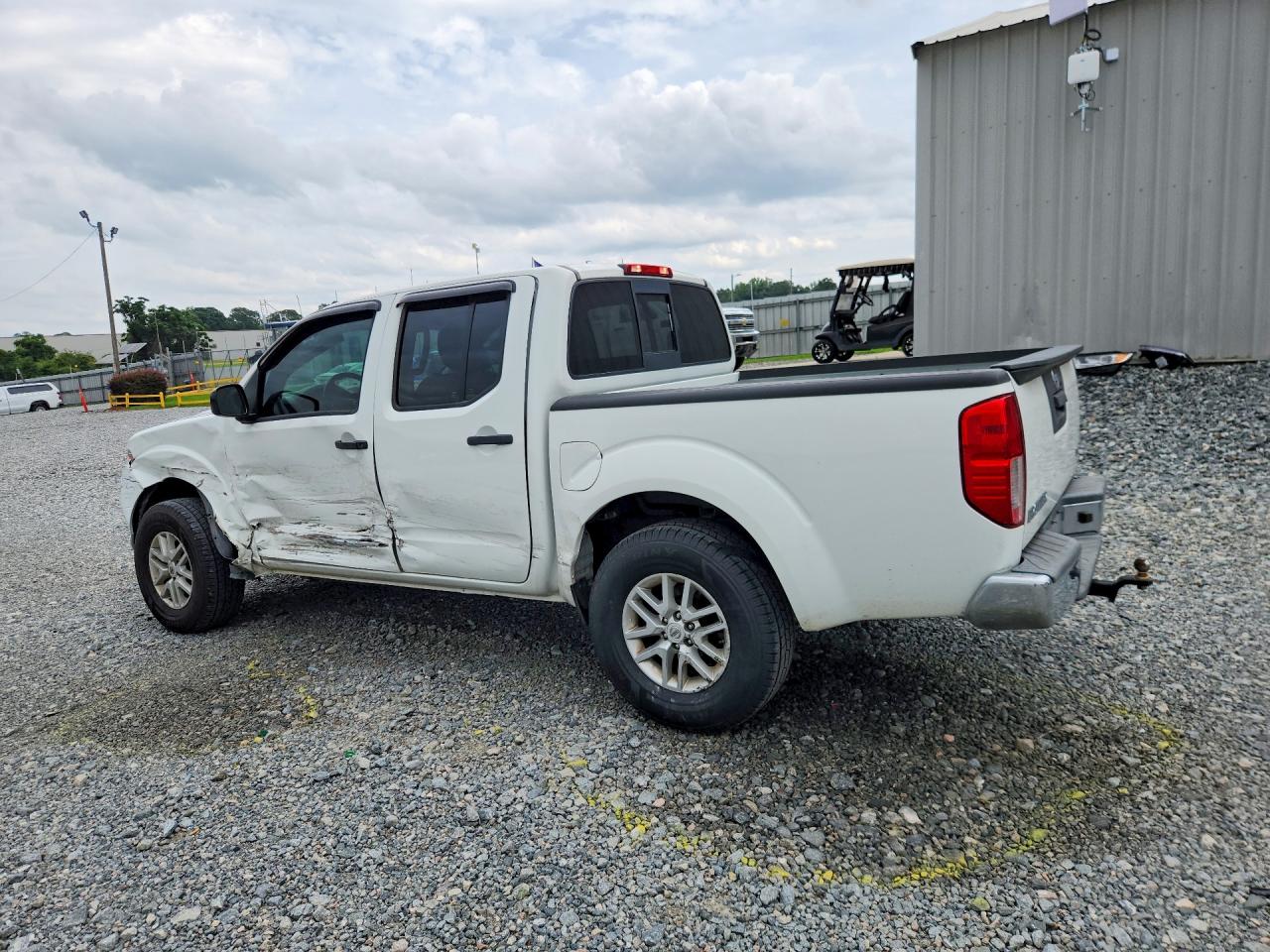 2019 Nissan Frontier Sv White vin: 1N6AD0ER0KN799006