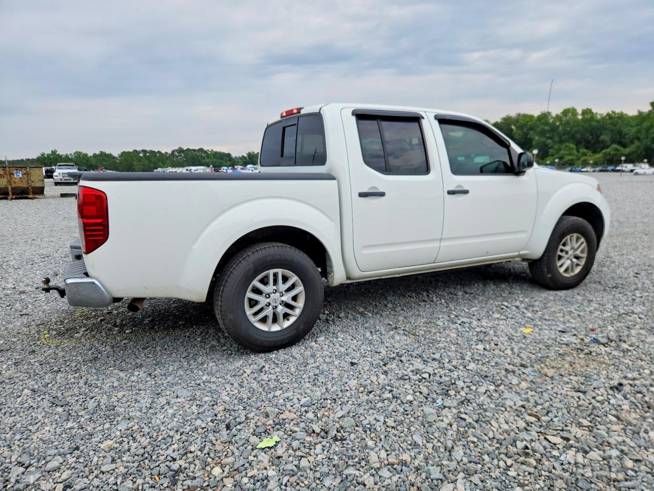 2019 Nissan Frontier Sv White vin: 1N6AD0ER0KN799006
