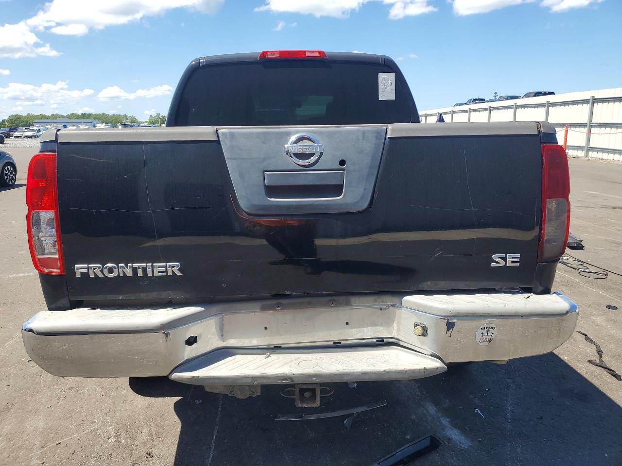 2010 Nissan Frontier Se V6 Black vin: 1N6AD0ER1AC419567