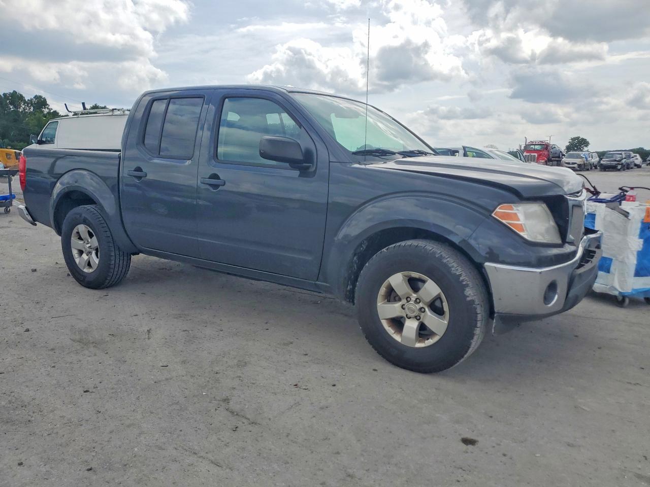 2011 Nissan Frontier Crew Cab Sv/sl Gray vin: 1N6AD0ER1BC412782